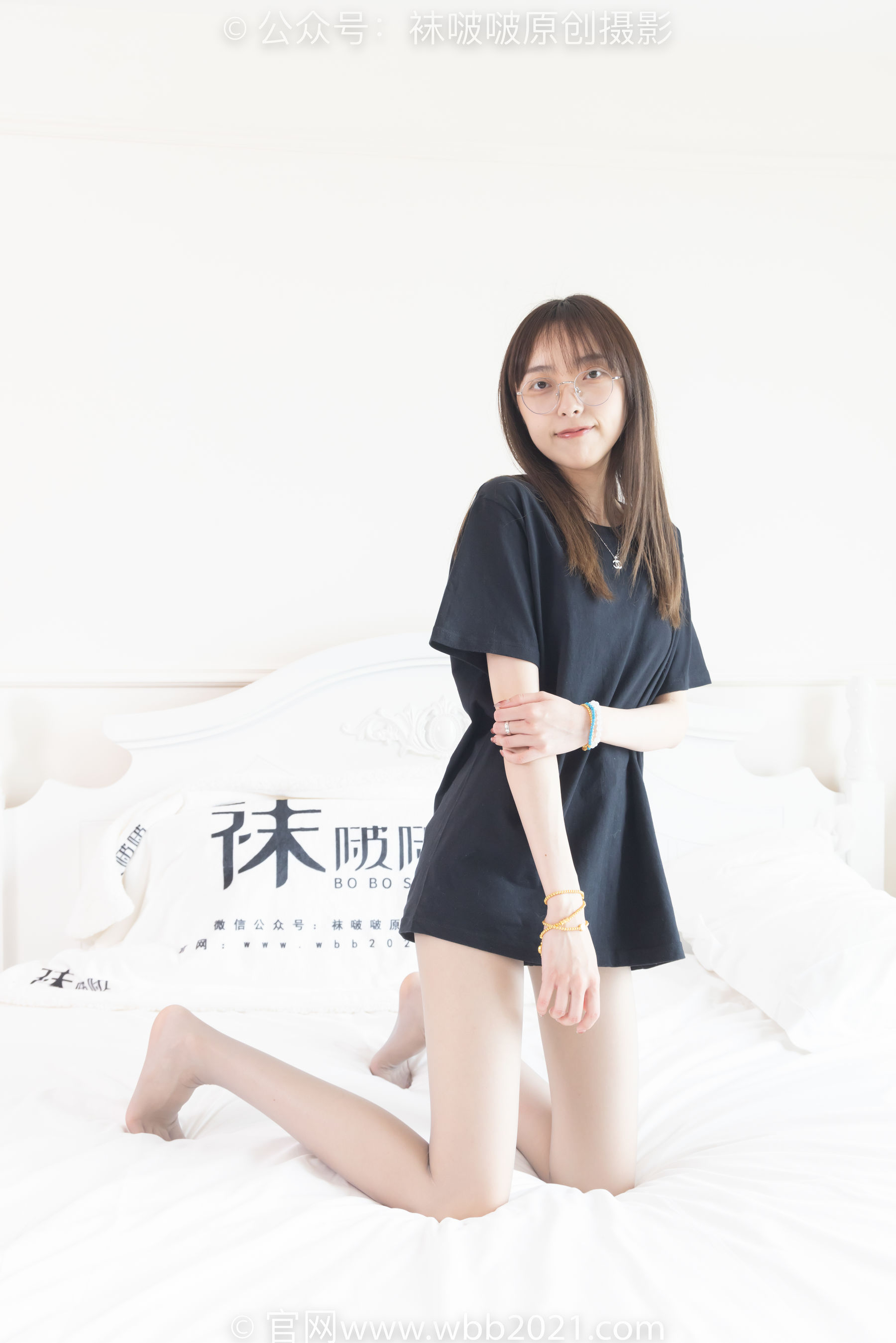 BoBoSocks袜啵啵 No.379 稚予 -板鞋、灰丝/(140P)