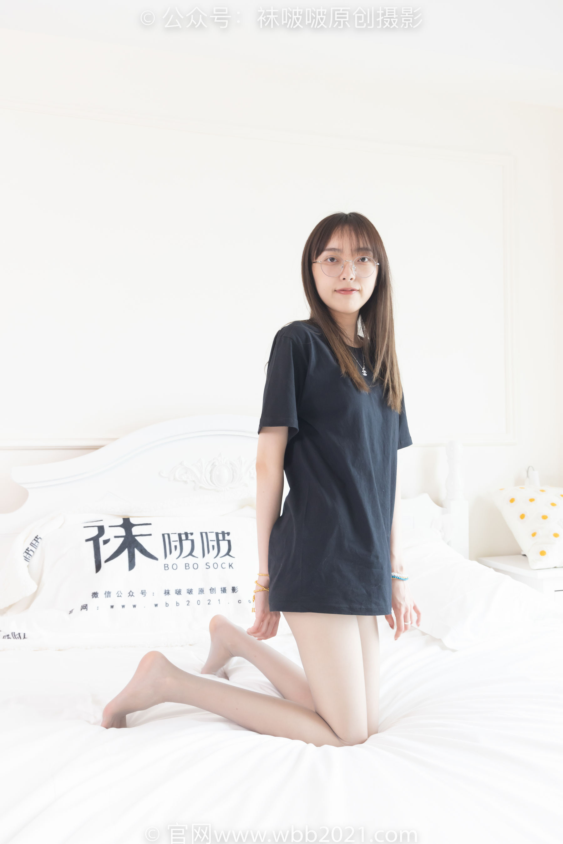 BoBoSocks袜啵啵 No.379 稚予 -板鞋、灰丝/(140P)