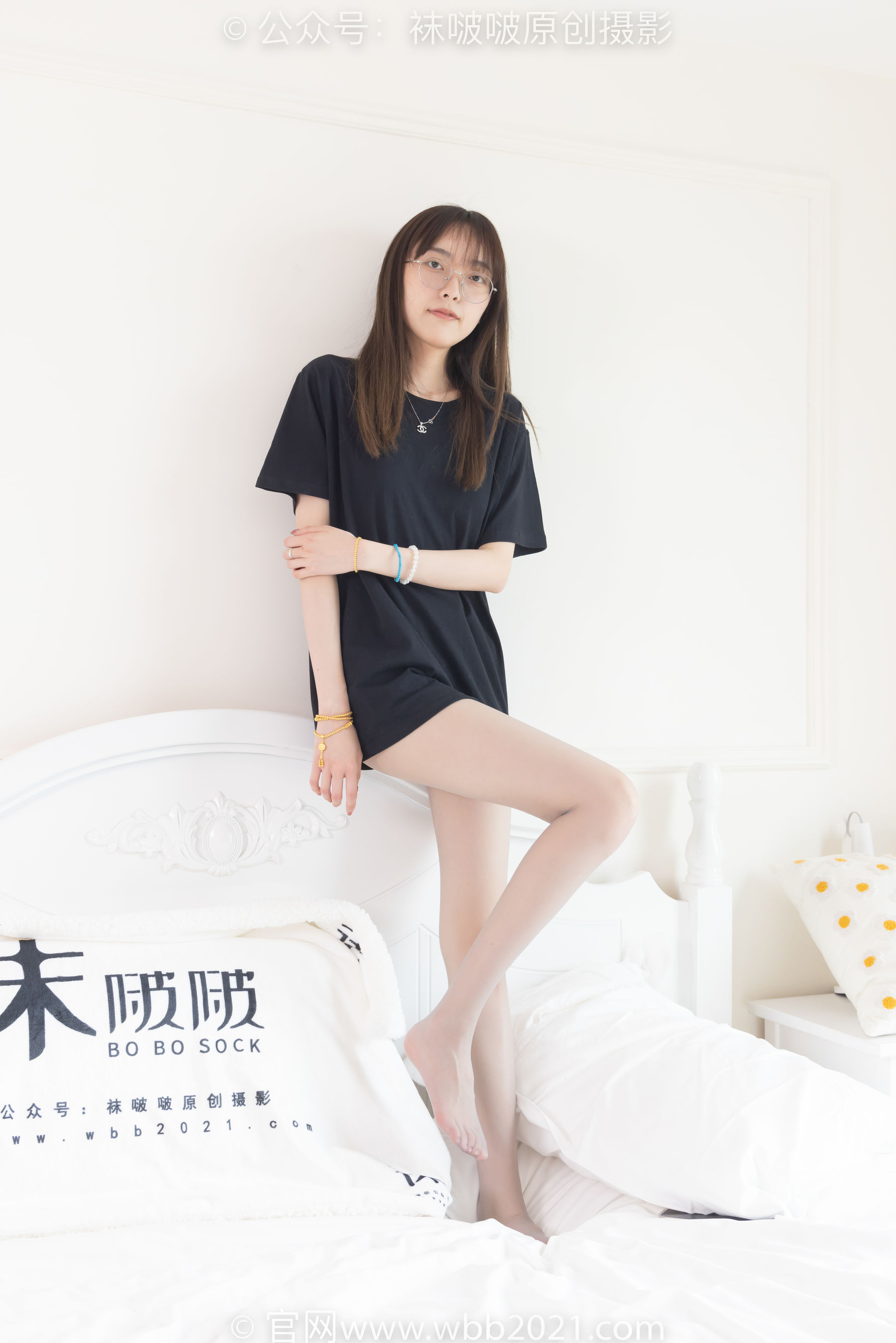 BoBoSocks袜啵啵 No.379 稚予 -板鞋、灰丝/(140P)