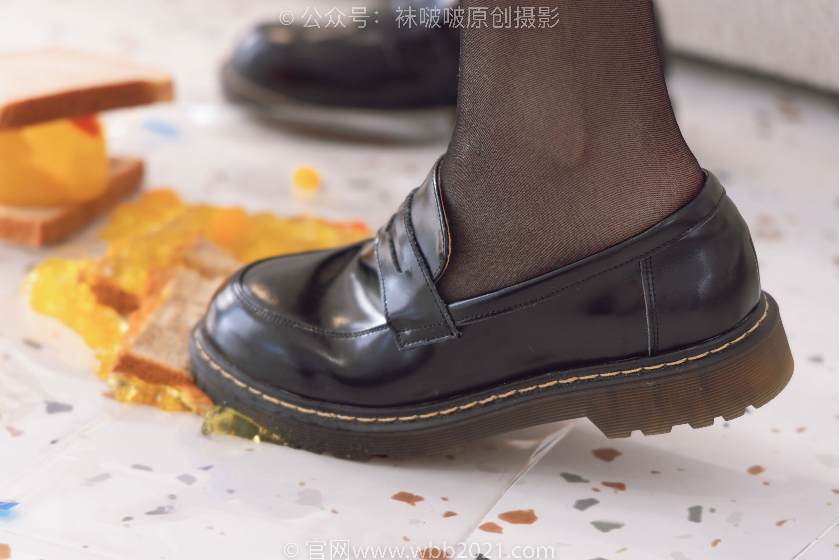 BoBoSocks袜啵啵 No.381 小甜豆 -皮鞋、黑丝大腿袜、裸足/(140P)