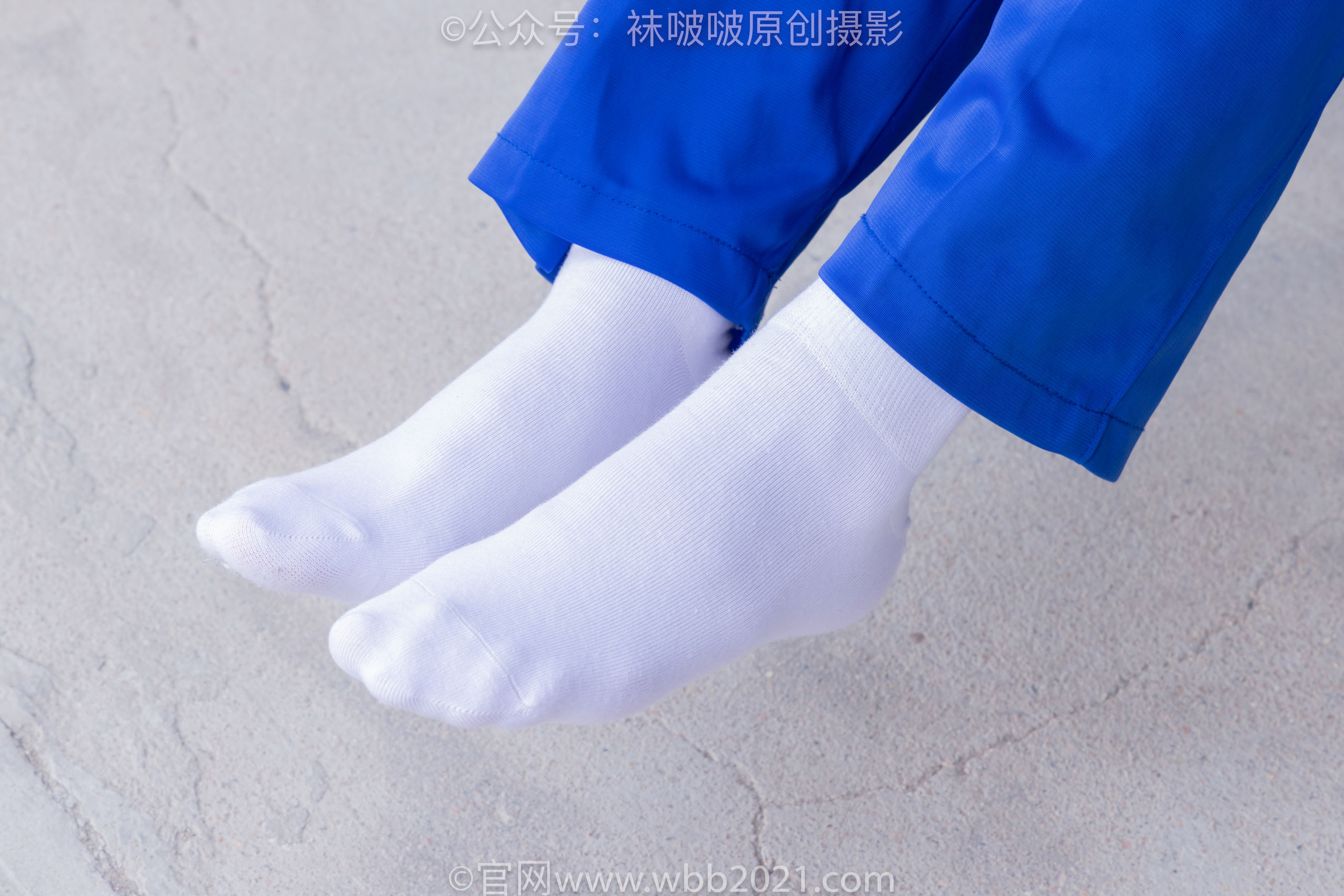 BoBoSocks袜啵啵 No.393 糯米 -板鞋、白棉袜、裸足、校服/(150P)