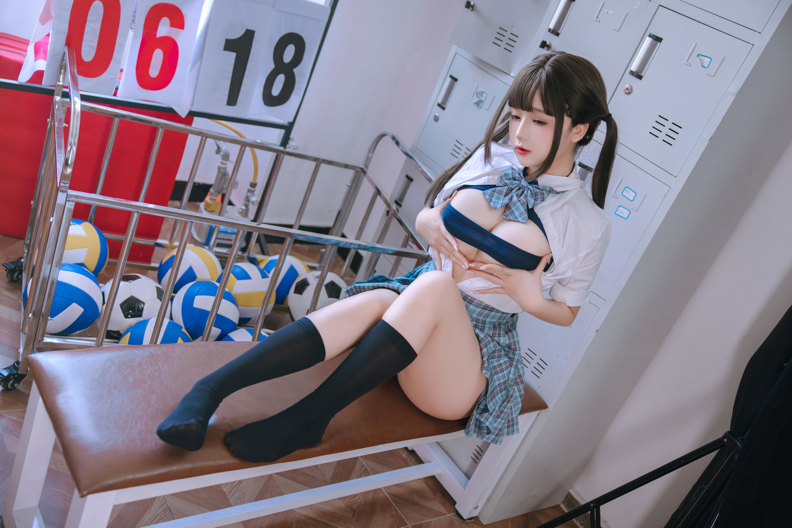 Cosplay日奈娇 - 更衣室/(174P)