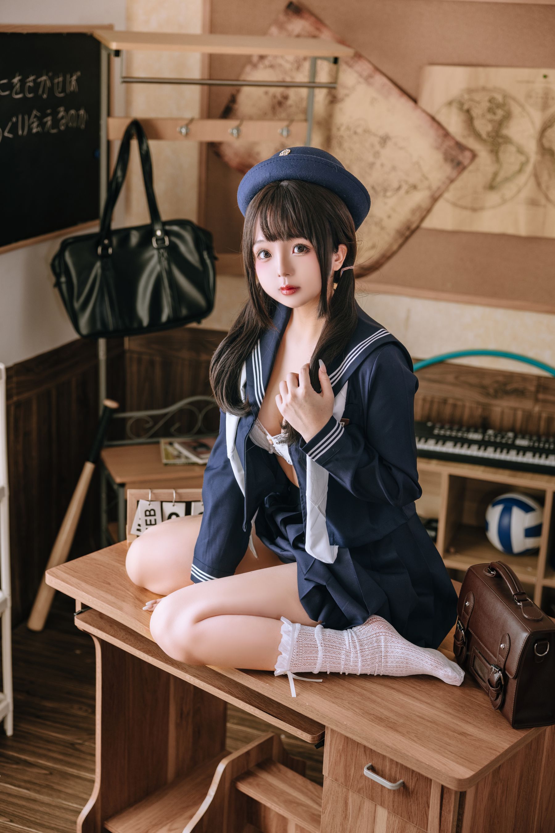 Cosplay日奈娇 - 补习班/(110P)