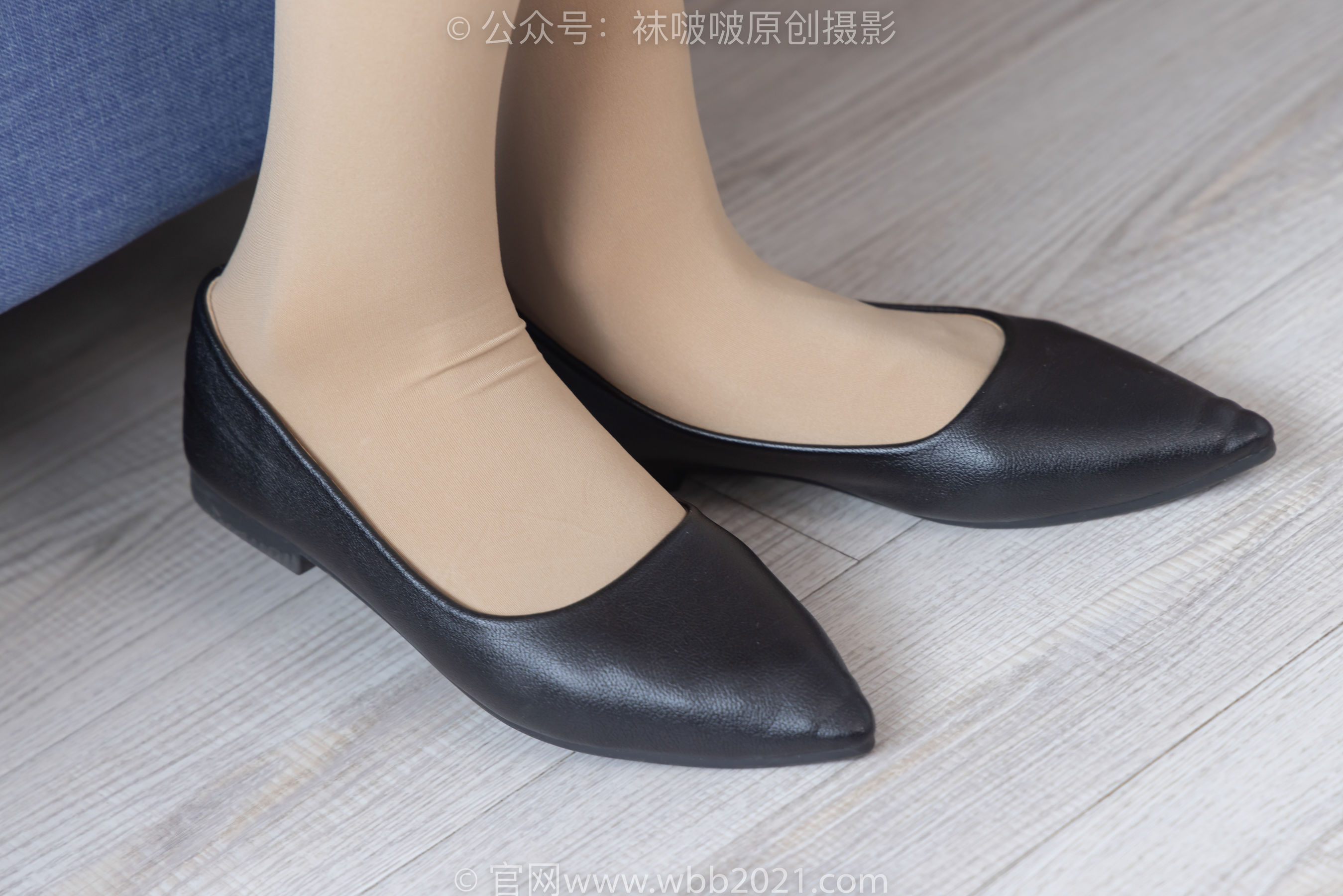 BoBoSocks袜啵啵 No.388 芝士 -两双平底鞋、厚肉丝、肉丝/(150P)