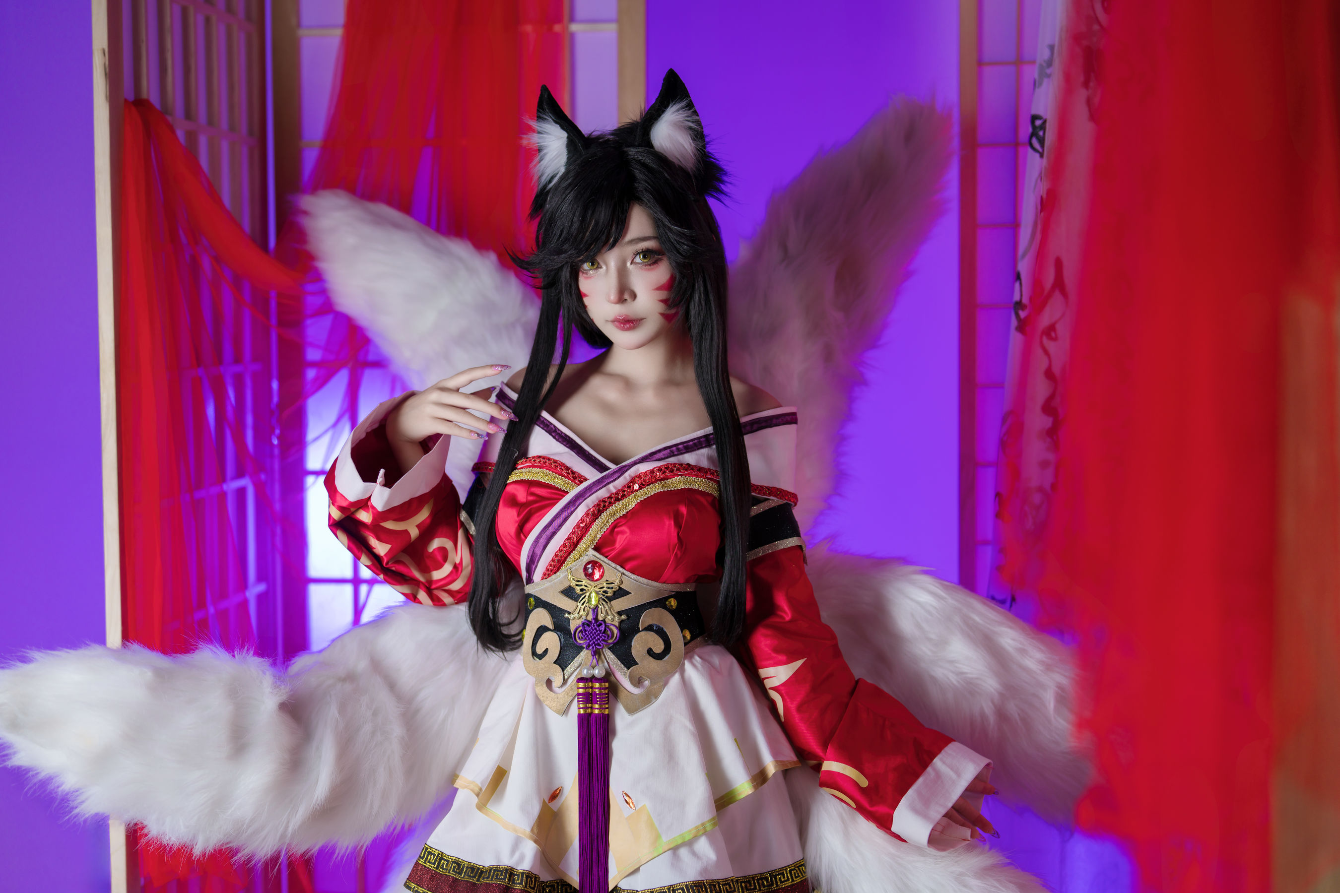 Umeko J - cosplay Ahri League of Legends/(85P)