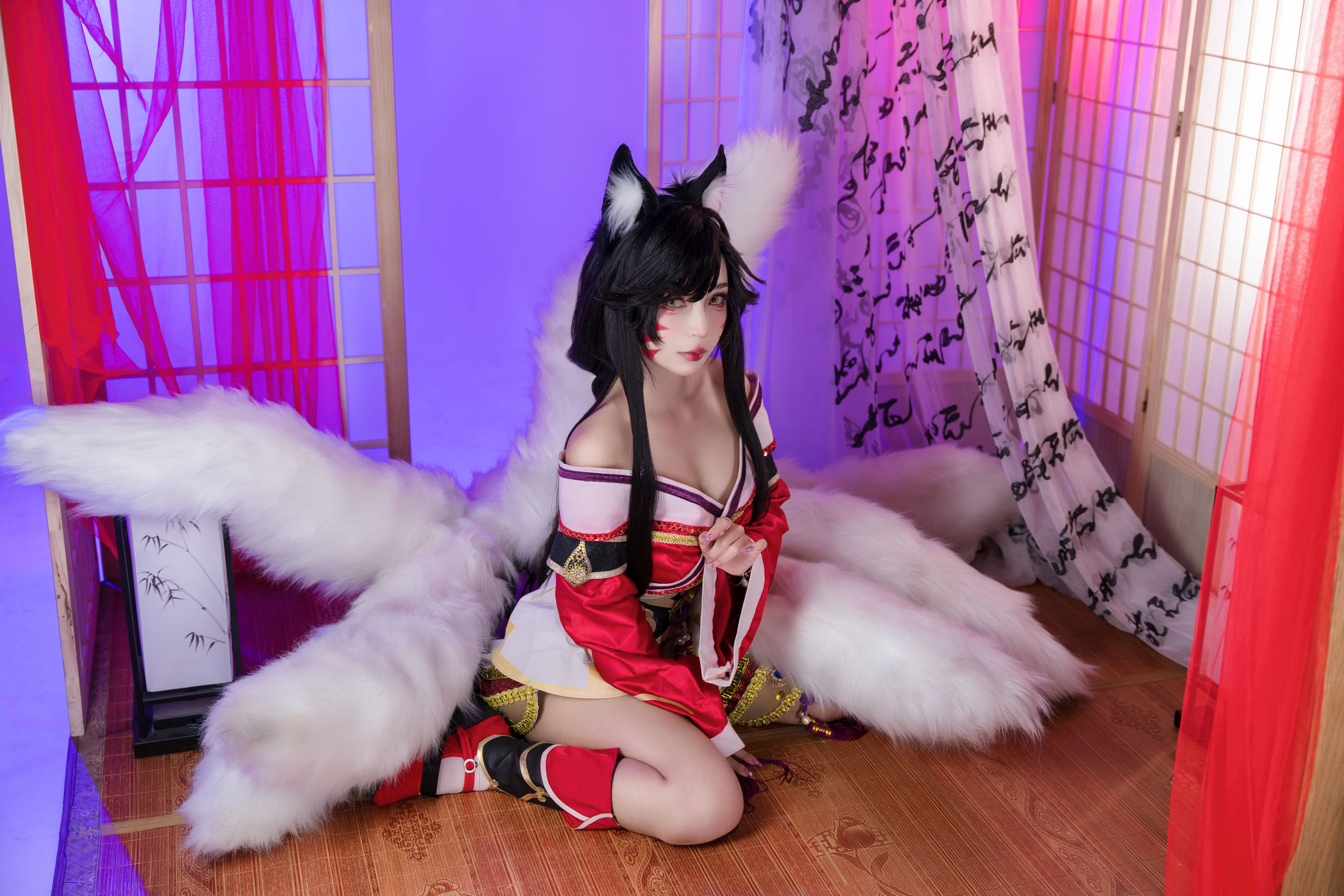 Umeko J - cosplay Ahri League of Legends/(85P)