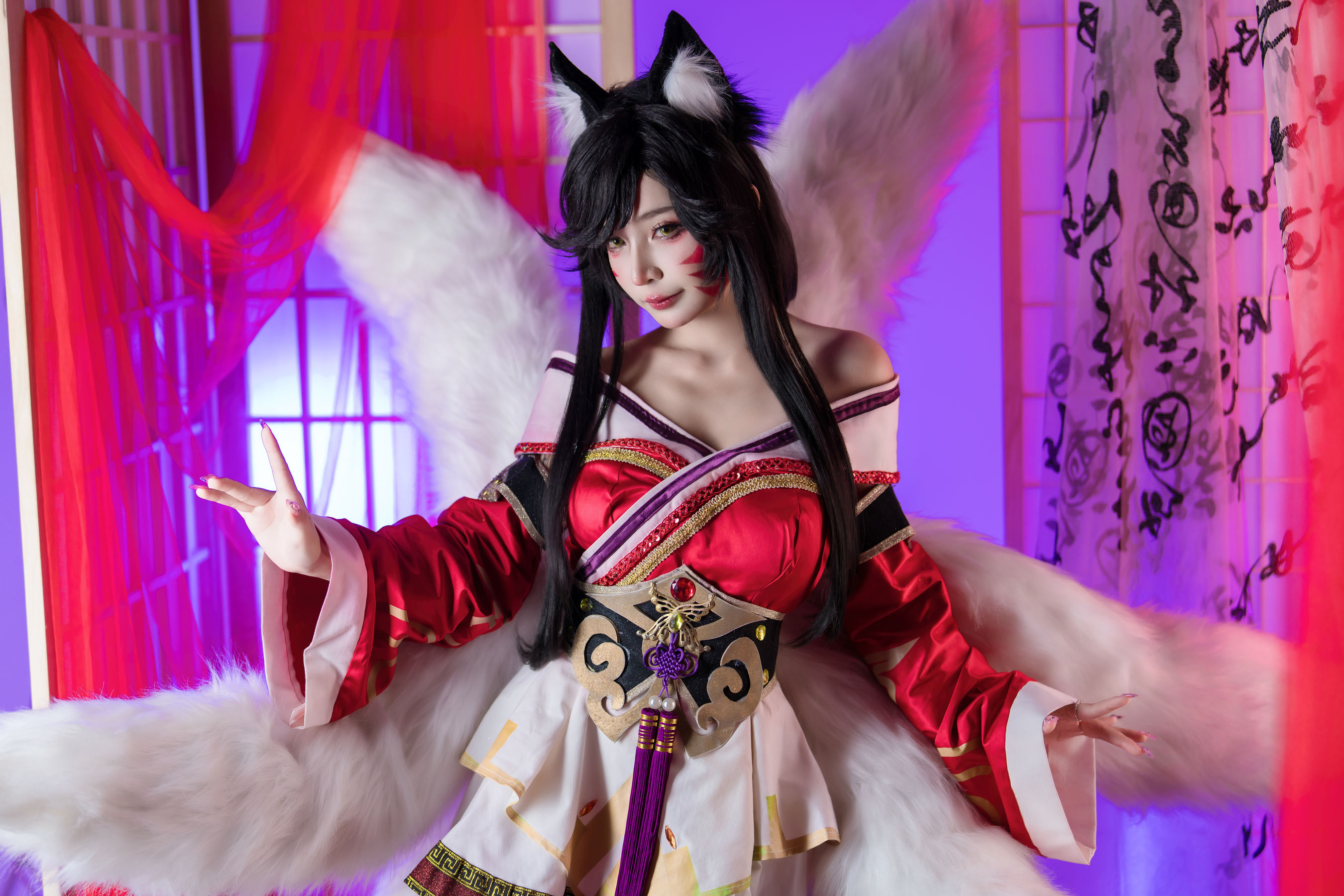 Umeko J - cosplay Ahri League of Legends/(85P)