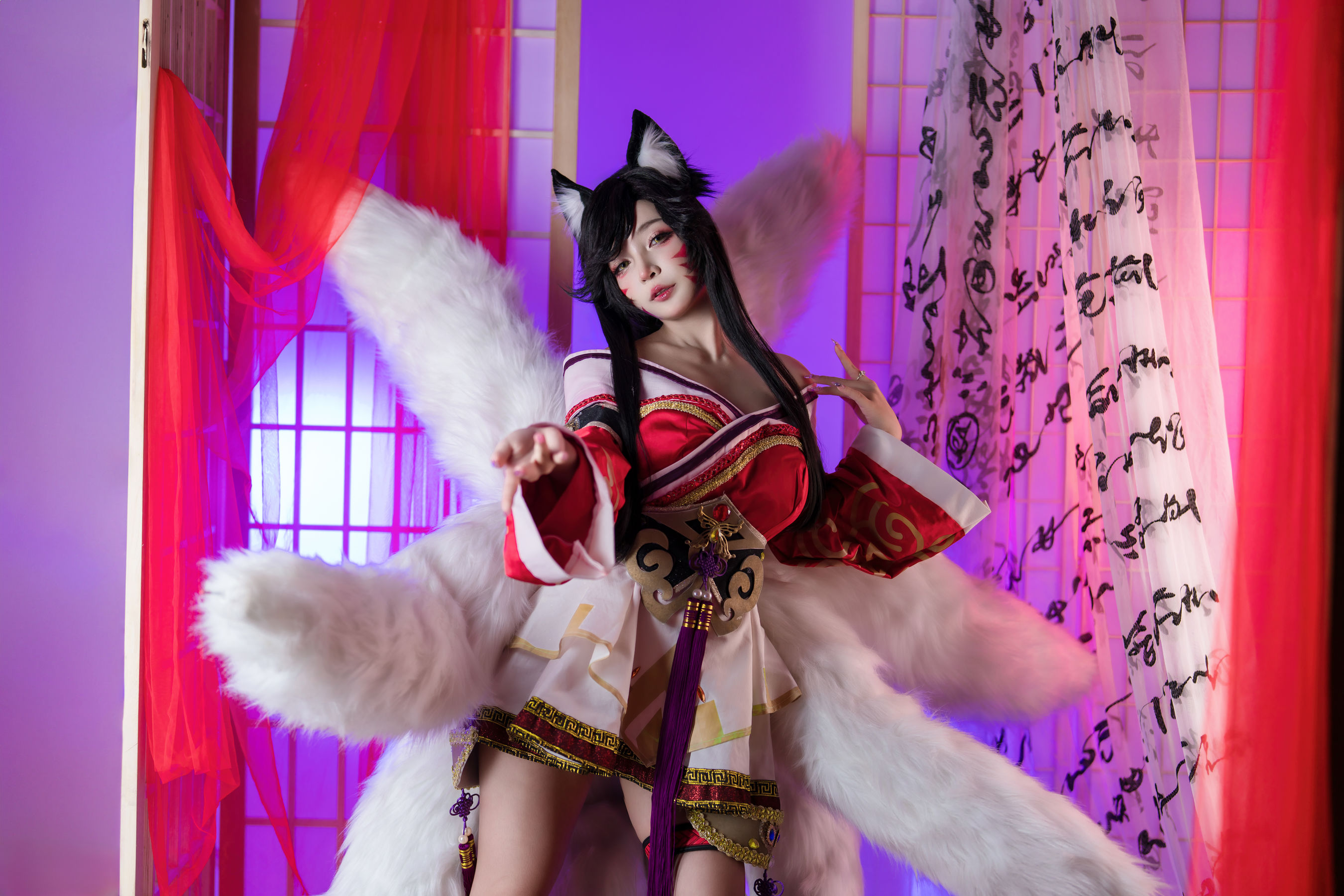 Umeko J - cosplay Ahri League of Legends/(85P)