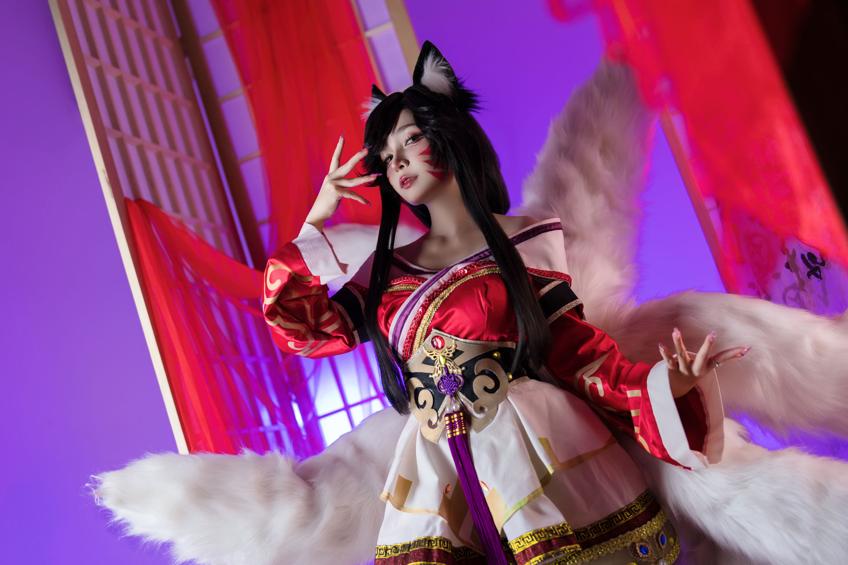 Umeko J - cosplay Ahri League of Legends/(85P)