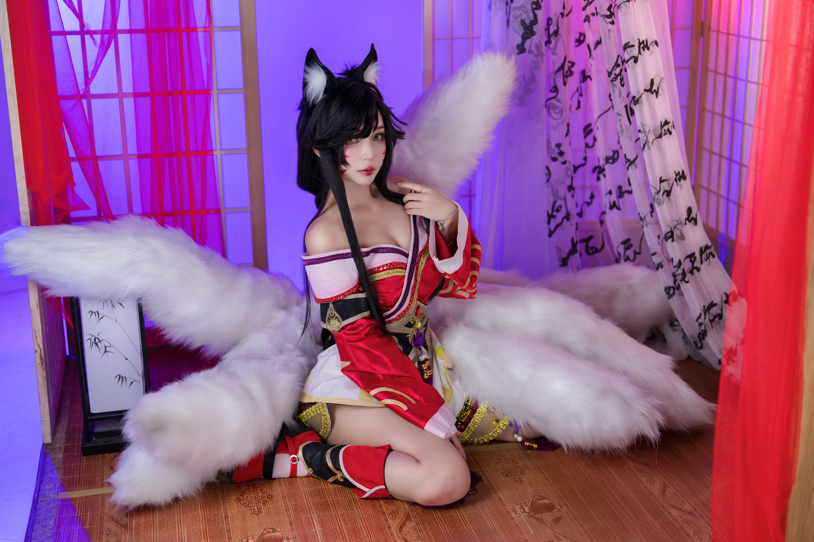 Umeko J - cosplay Ahri League of Legends/(85P)