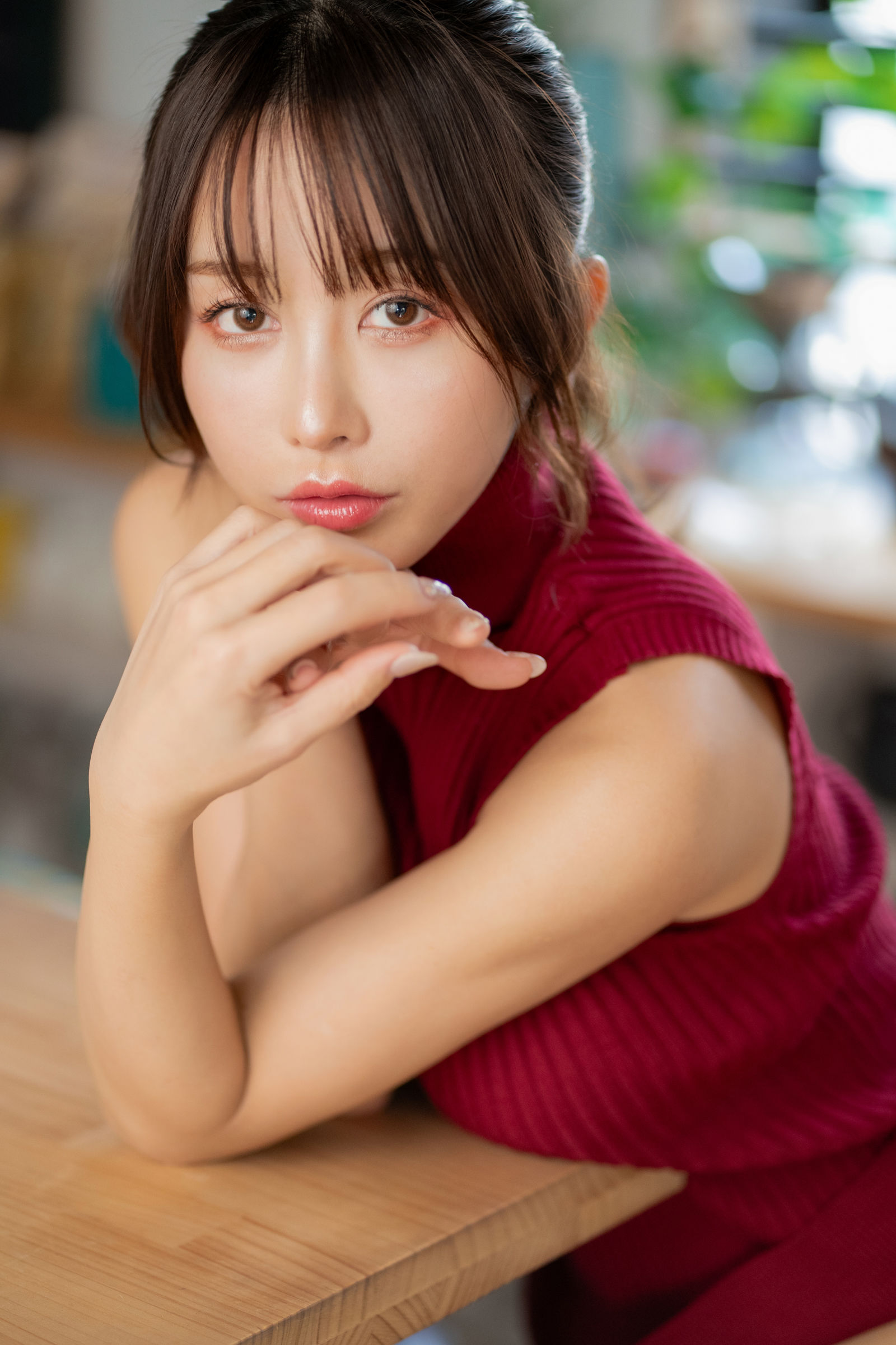 いくみ – (193iKkyu3) [Fantia] [2024.02.11] Lingerie×Red Knit/(42P)