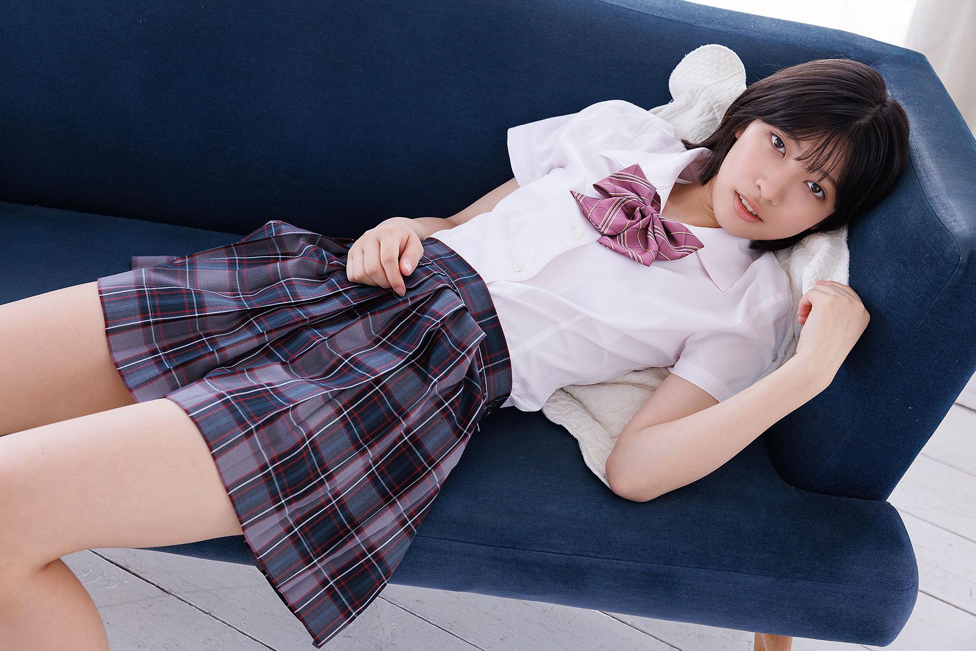 [Minisuka.tv] Akane Nishikawa 西川茜 - Regular Gallery Set 5.01/(48P)