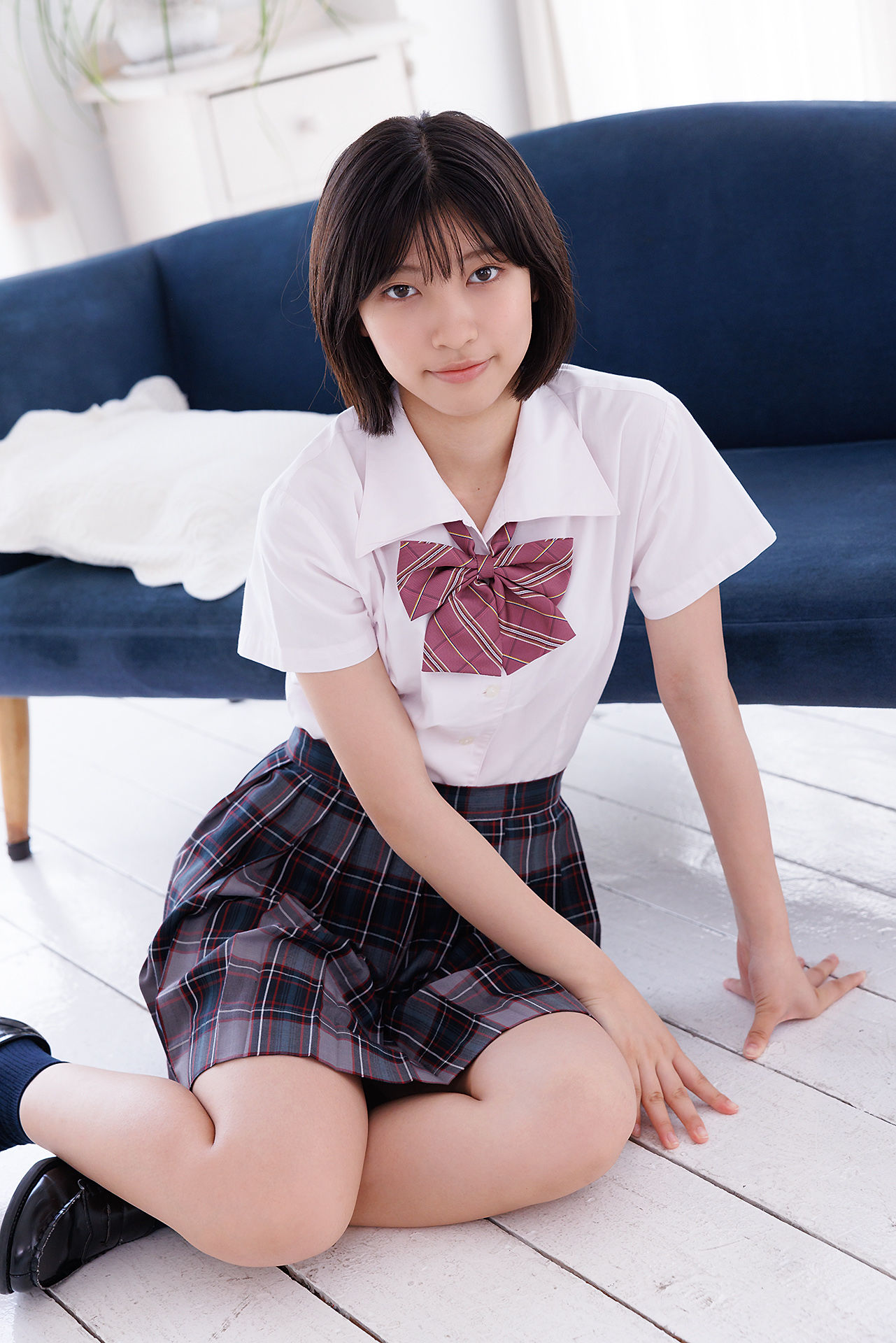 [Minisuka.tv] Akane Nishikawa 西川茜 - Regular Gallery Set 5.01/(48P)