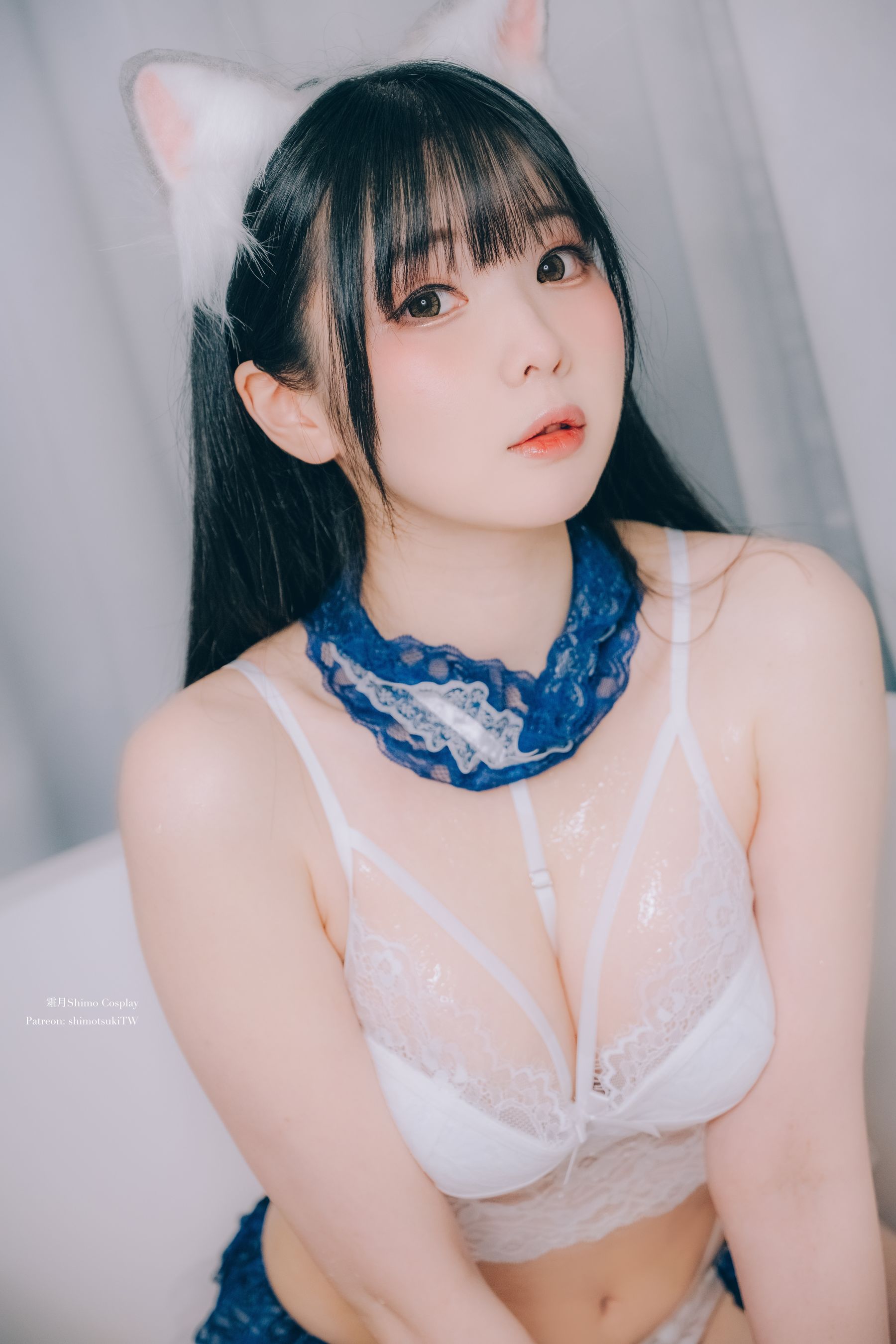 微博妹纸 霜月shimo - Lace Lingerie/(20P)