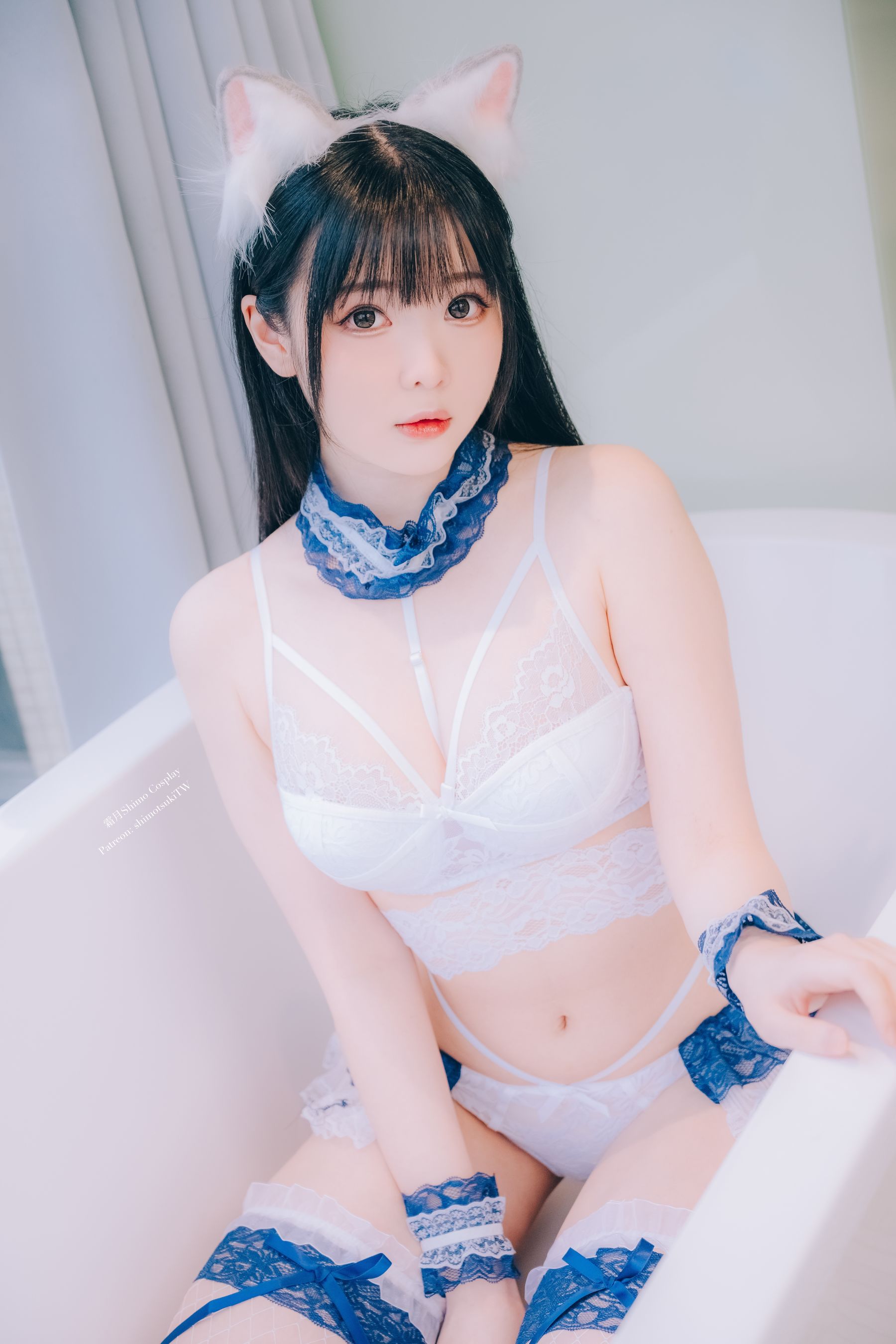 微博妹纸 霜月shimo - Lace Lingerie/(20P)