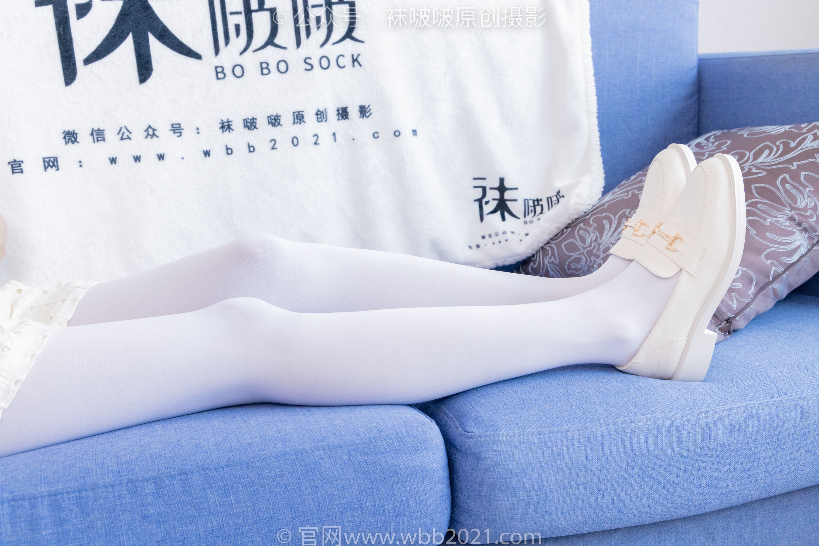 BoBoSocks袜啵啵 No.421 奶油 - 皮鞋、厚白丝、瑜伽动作时老头乐挠脚剧情/(140P)