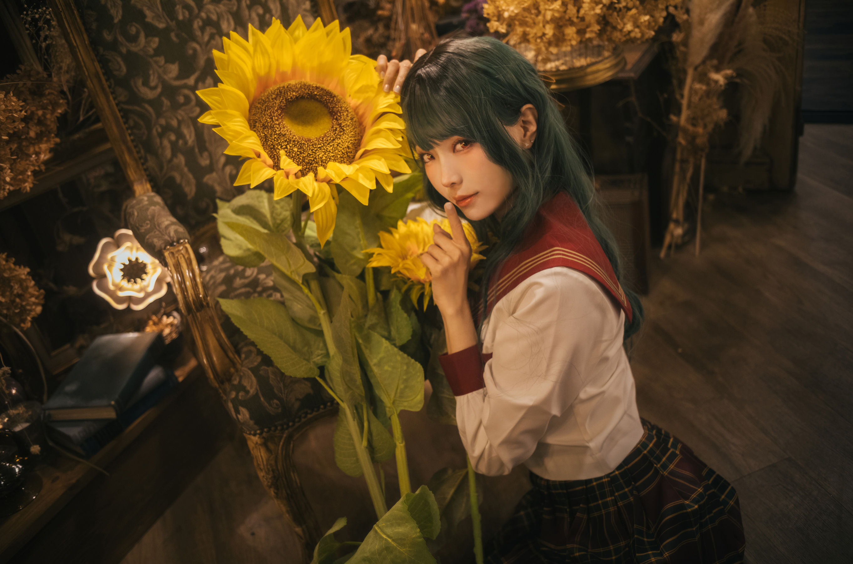 Ely_eee(ElyEE子) - Kazami Yuuka ~ Uniform 幽香制服/(25P)