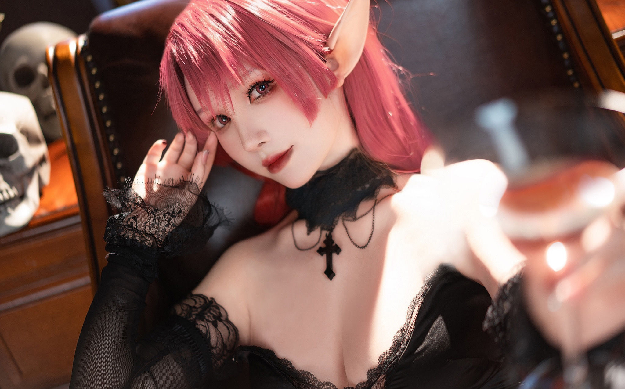 Cosplay美女 一千只猫薄禾 - 碧蓝航线 约克公爵/(12P)