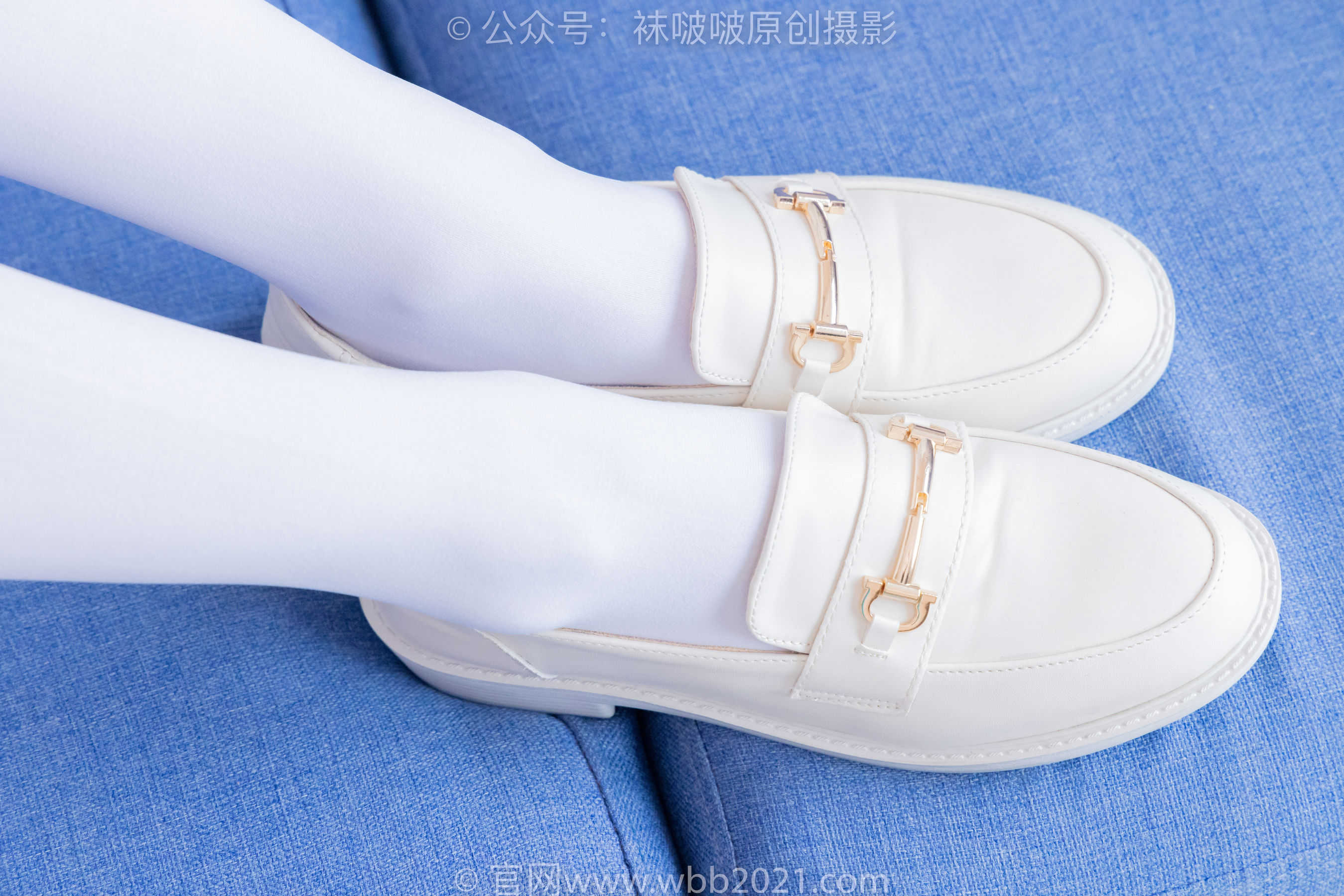 BoBoSocks袜啵啵 No.421 奶油 - 皮鞋、厚白丝、瑜伽动作时老头乐挠脚剧情/(140P)