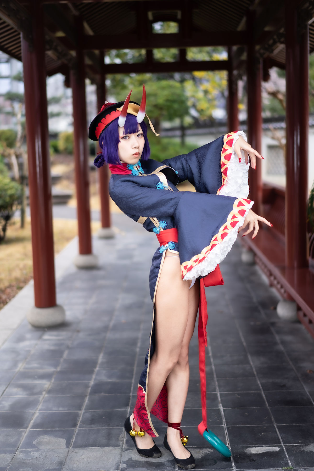 [Cosplay] Hitsuji Negoto 音琴ひつじ - Oni no Manimani 鬼のまにまに - 4/(107P)