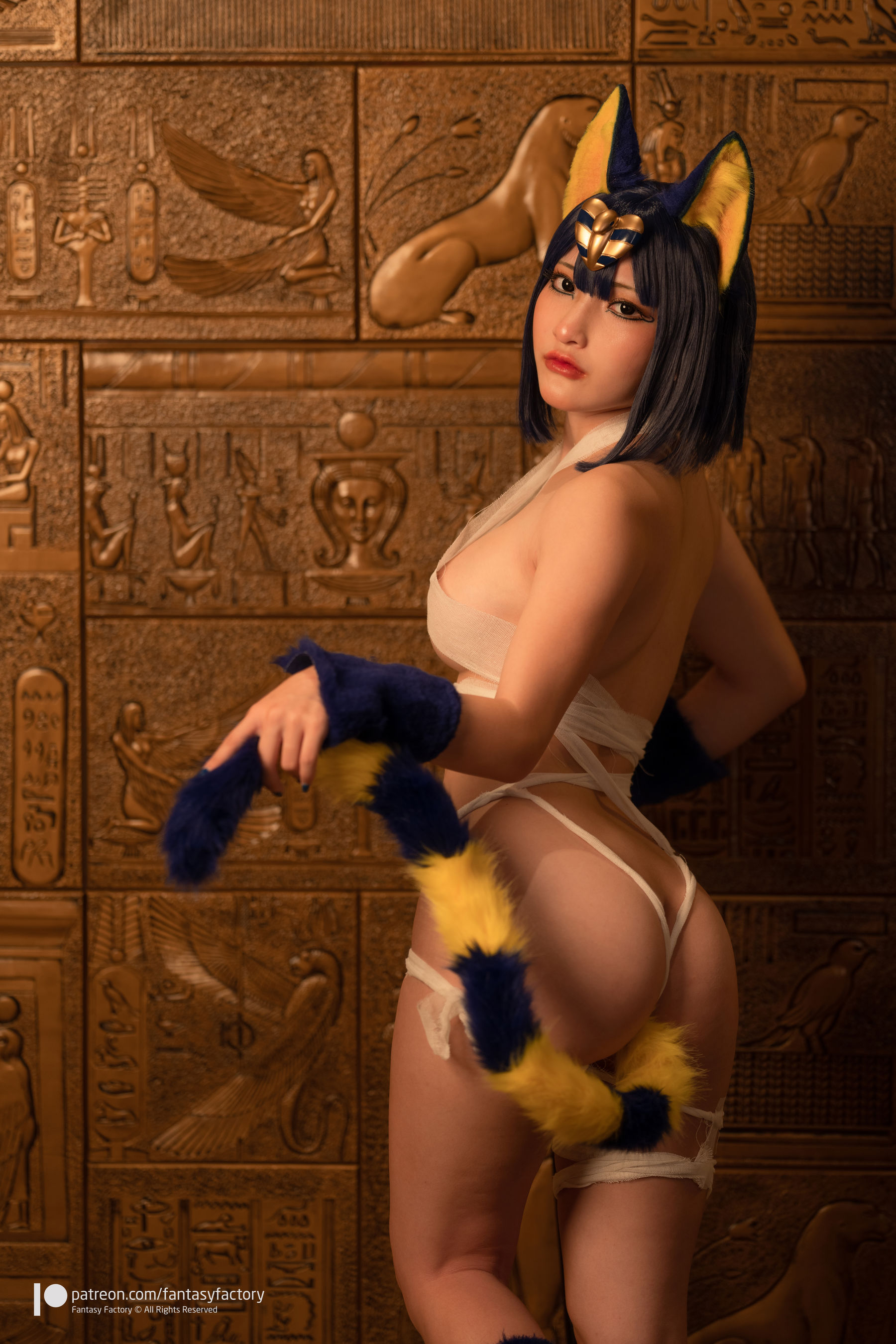 [Fantasy Factory] 小丁 Cosplay写真 - 2022.02 Ankha/(17P)