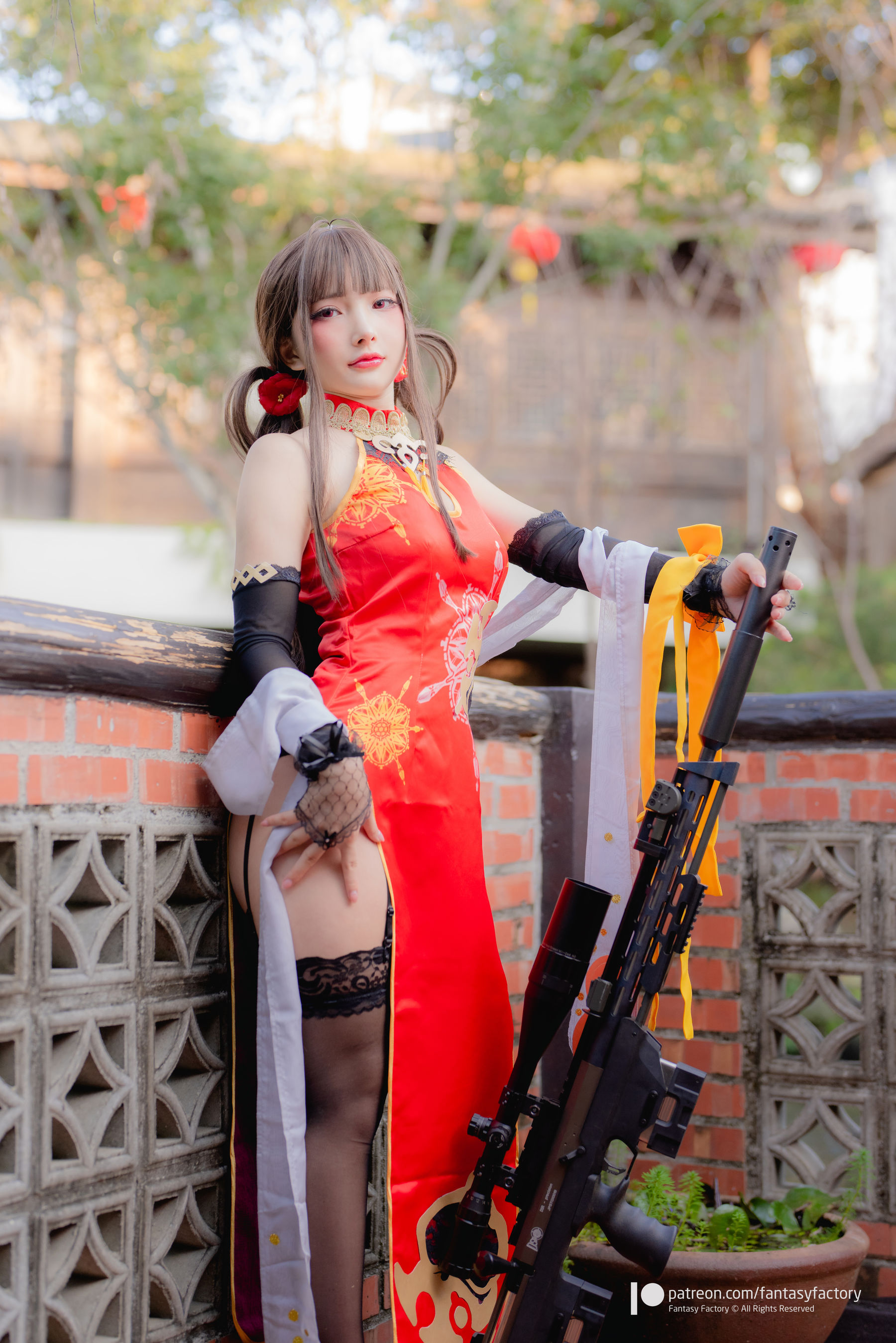 [Fantasy Factory] 小丁 Cosplay写真 - 2022.01 DSR-50 cheongsam/(22P)