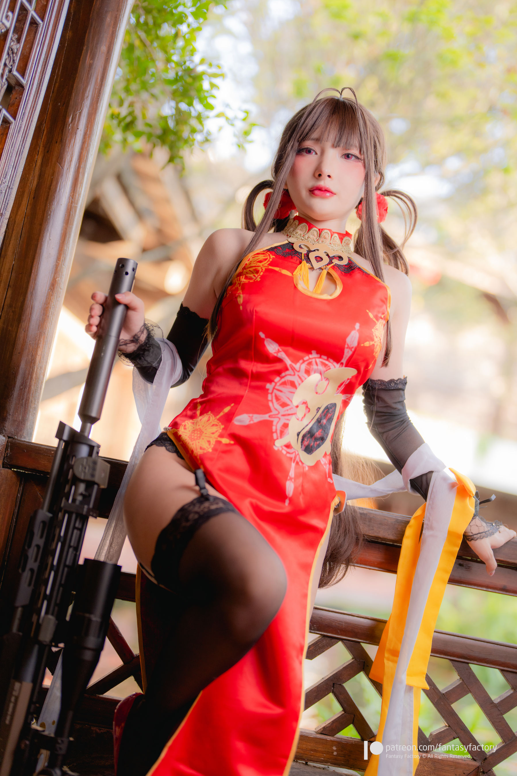 [Fantasy Factory] 小丁 Cosplay写真 - 2022.01 DSR-50 cheongsam/(22P)