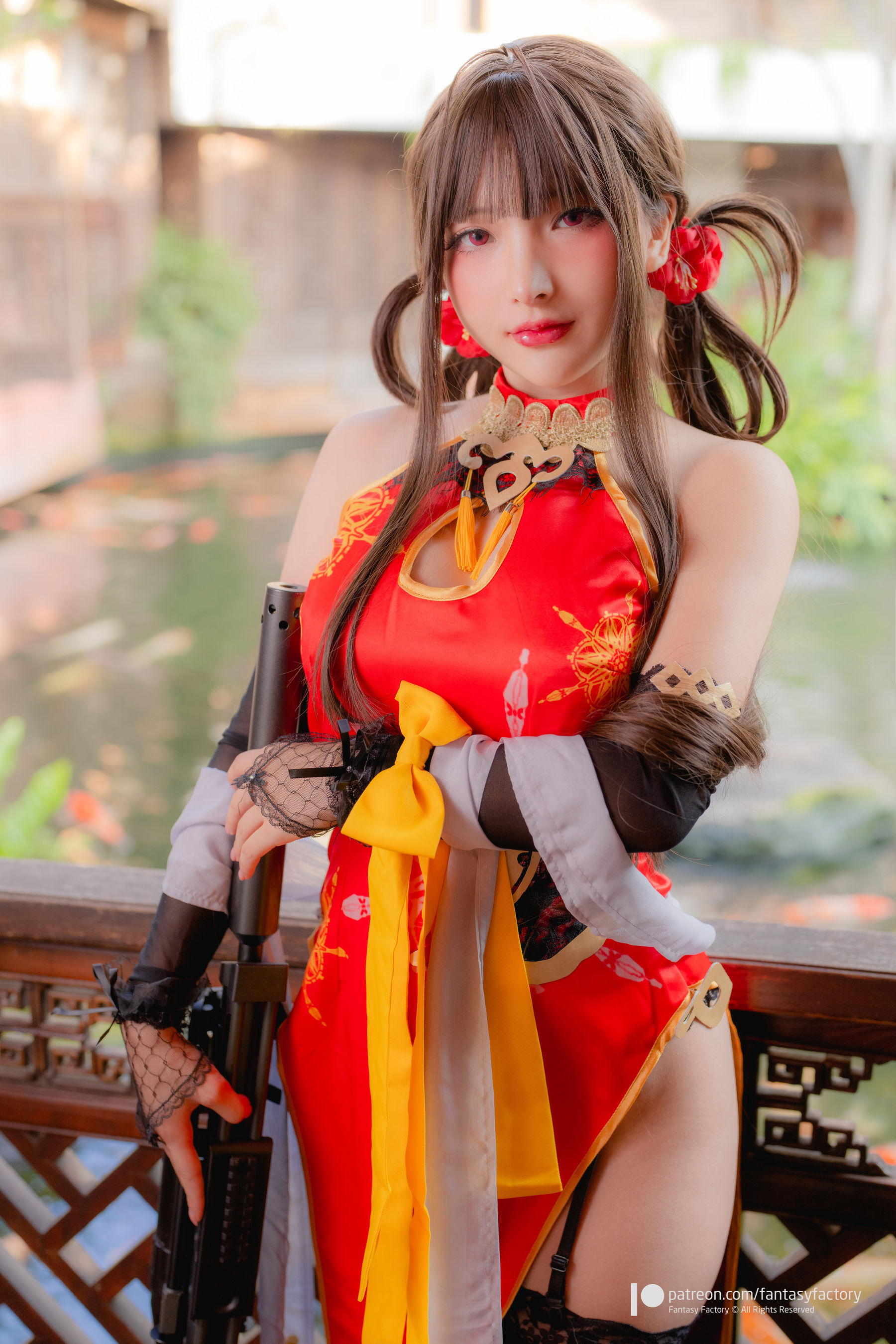 [Fantasy Factory] 小丁 Cosplay写真 - 2022.01 DSR-50 cheongsam/(22P)