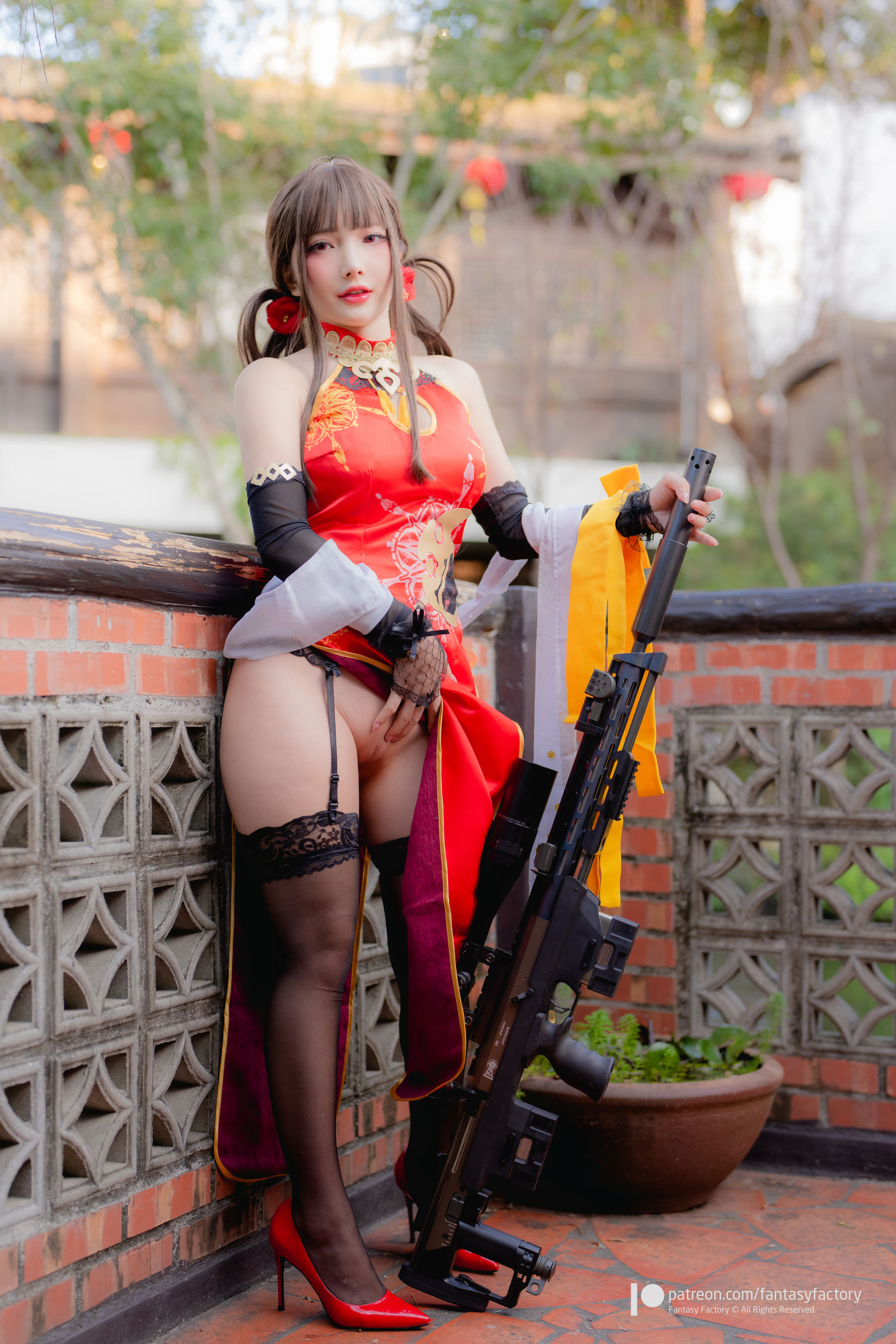 [Fantasy Factory] 小丁 Cosplay写真 - 2022.01 DSR-50 cheongsam/(22P)