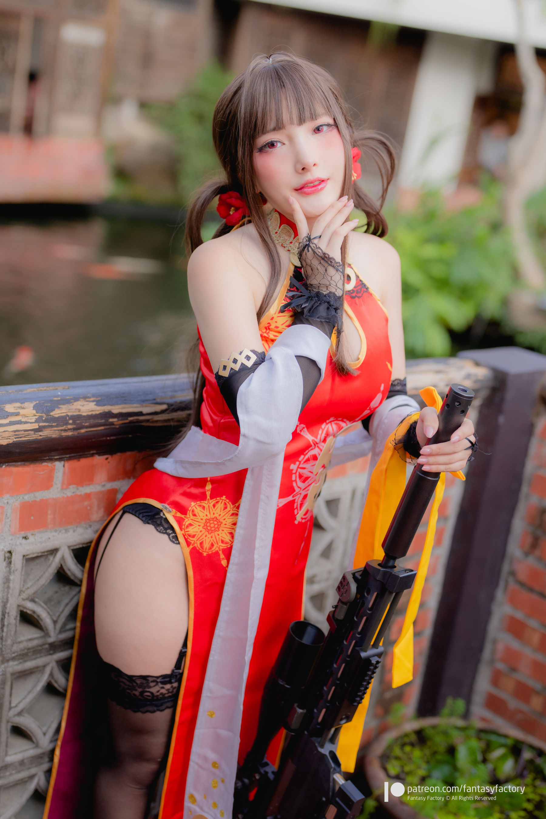 [Fantasy Factory] 小丁 Cosplay写真 - 2022.01 DSR-50 cheongsam/(22P)