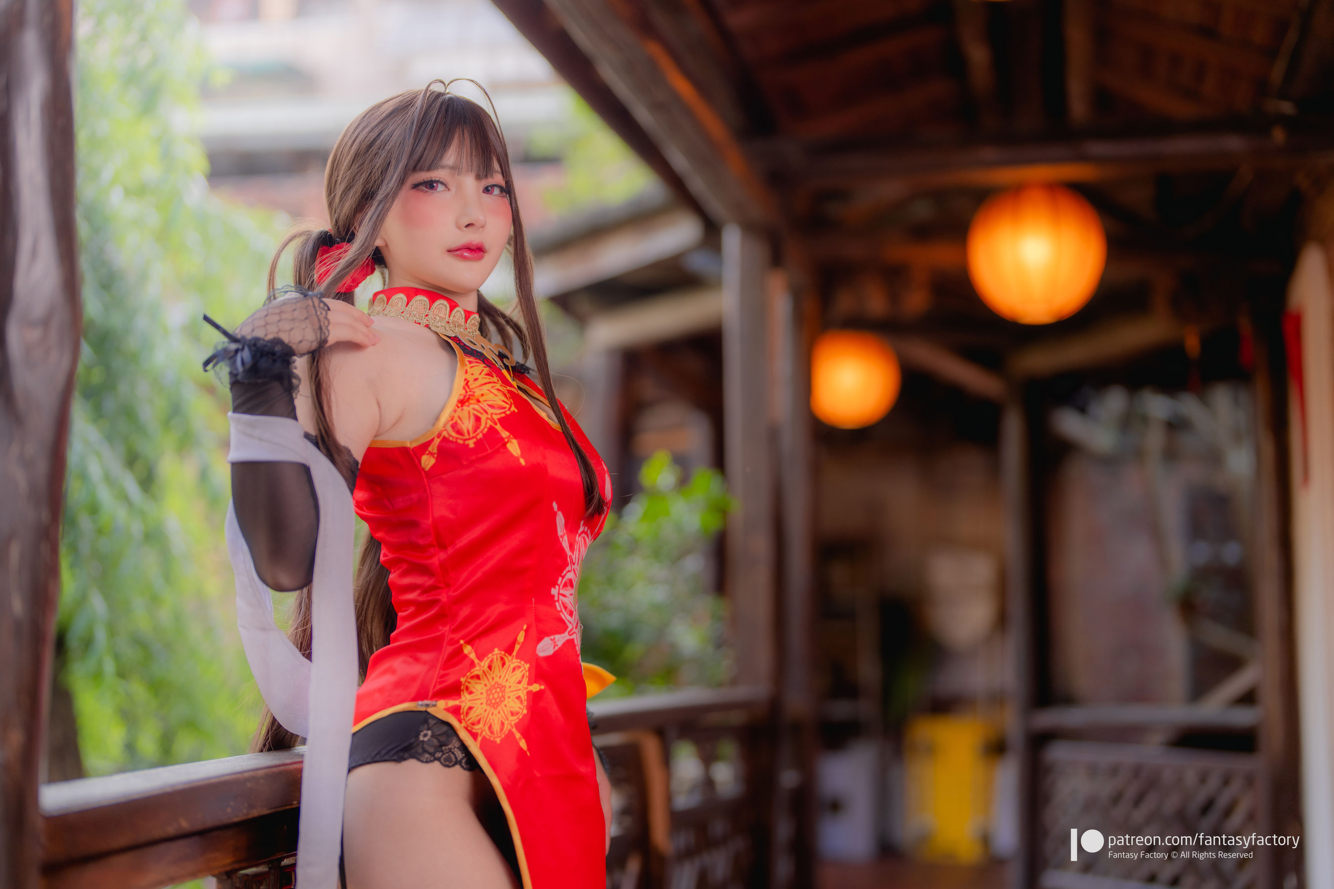 [Fantasy Factory] 小丁 Cosplay写真 - 2022.01 DSR-50 cheongsam/(22P)