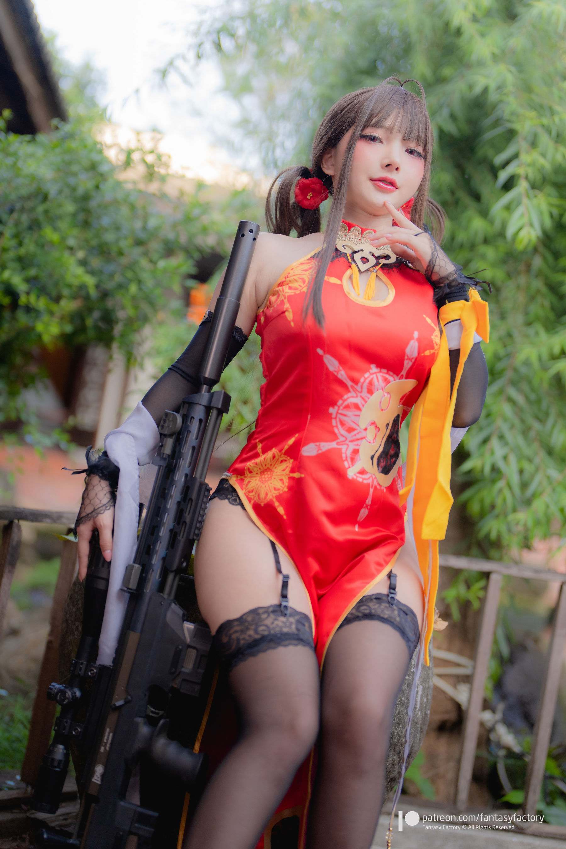 [Fantasy Factory] 小丁 Cosplay写真 - 2022.01 DSR-50 cheongsam/(22P)