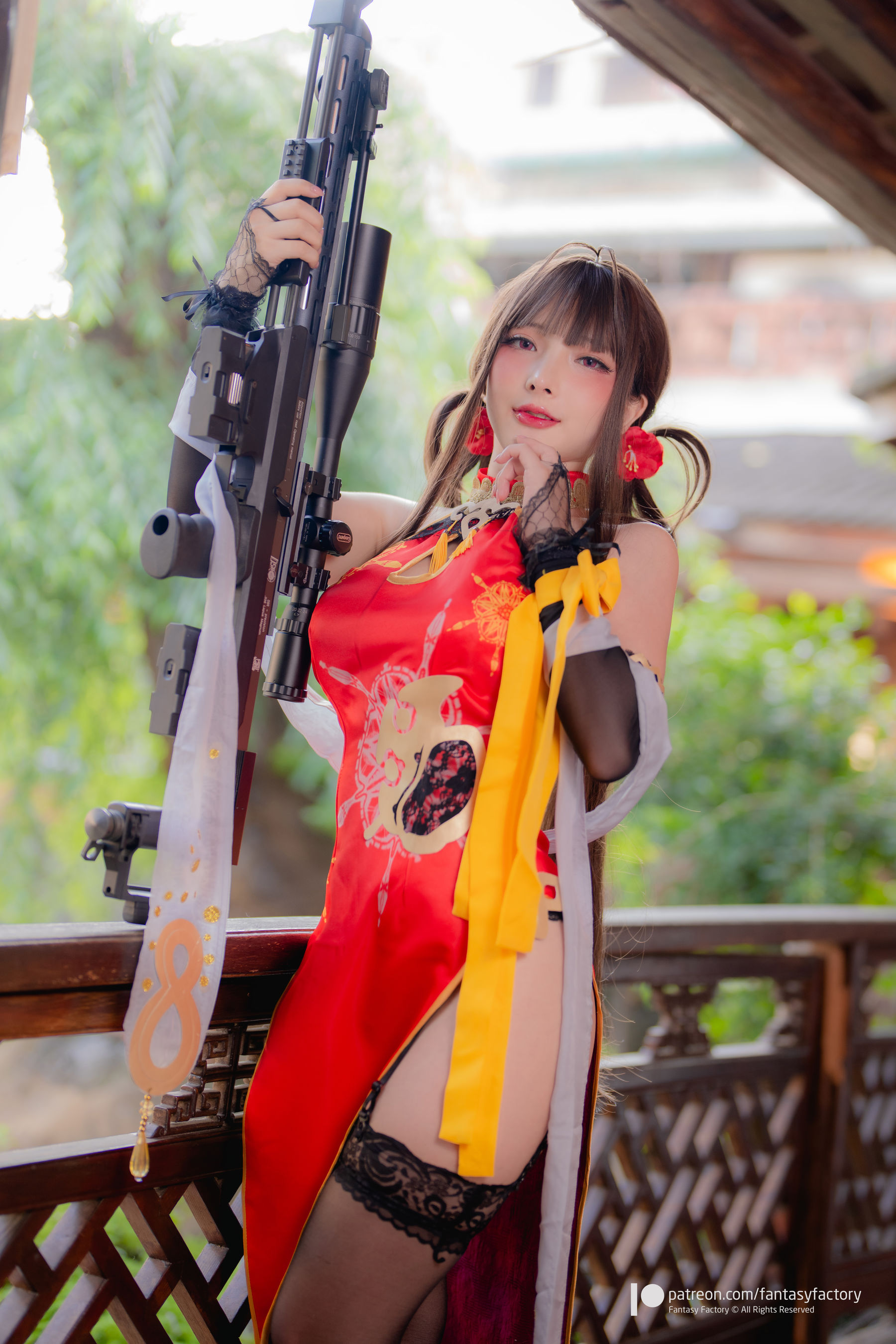 [Fantasy Factory] 小丁 Cosplay写真 - 2022.01 DSR-50 cheongsam/(22P)