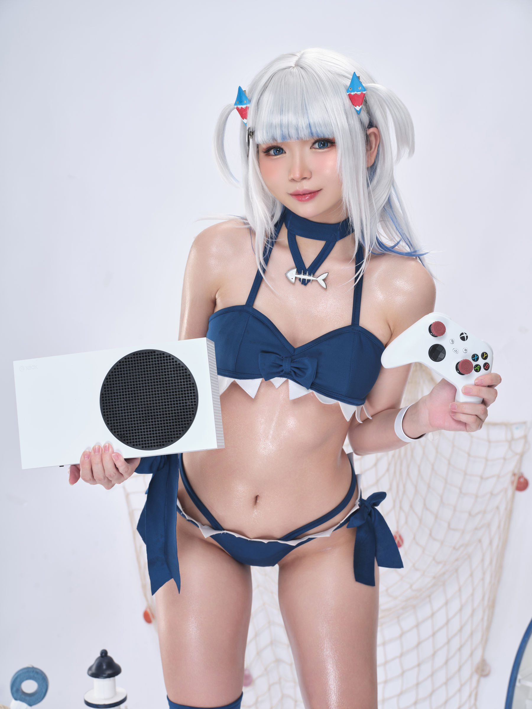 ZinieQ - Hololive Gawr Gura Swimsuit/(20P)