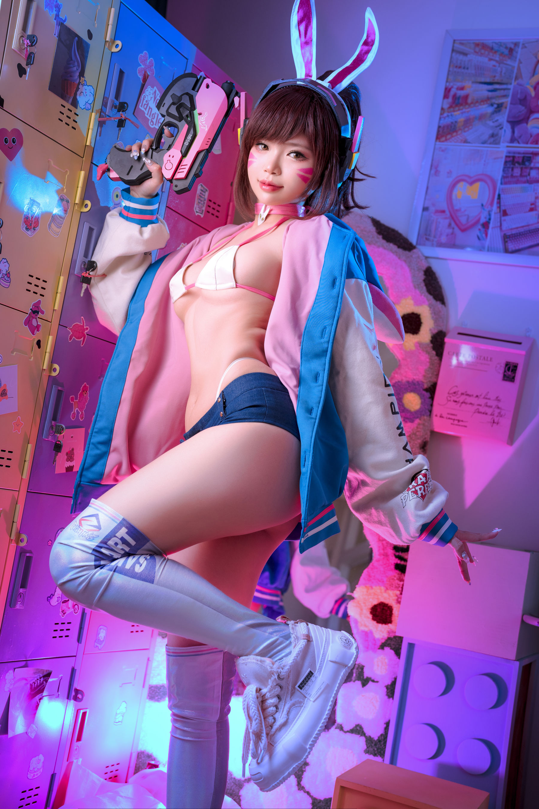 ZinieQ - D.Va Sakimichan Art/(39P)