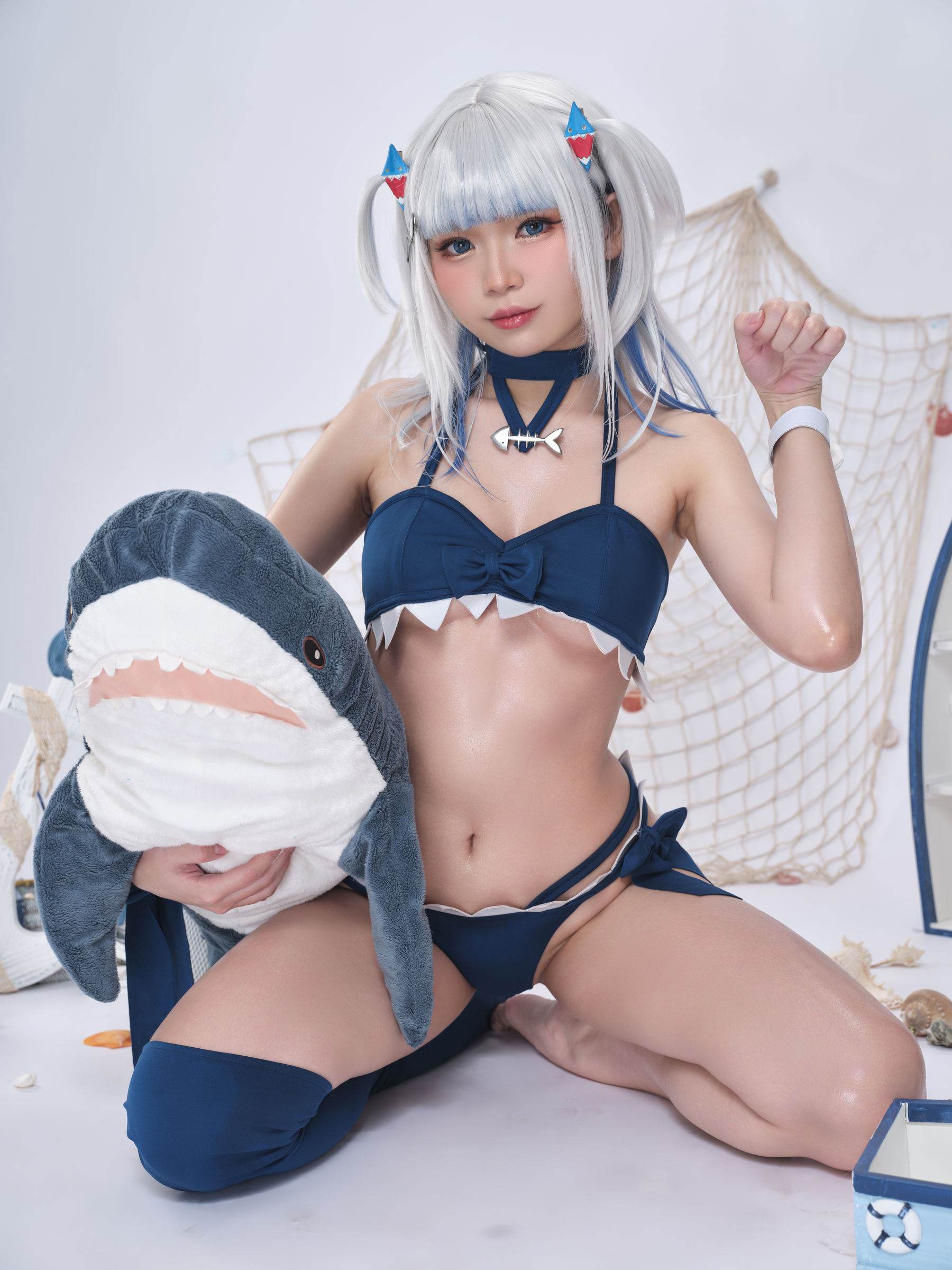 ZinieQ - Hololive Gawr Gura Swimsuit/(20P)