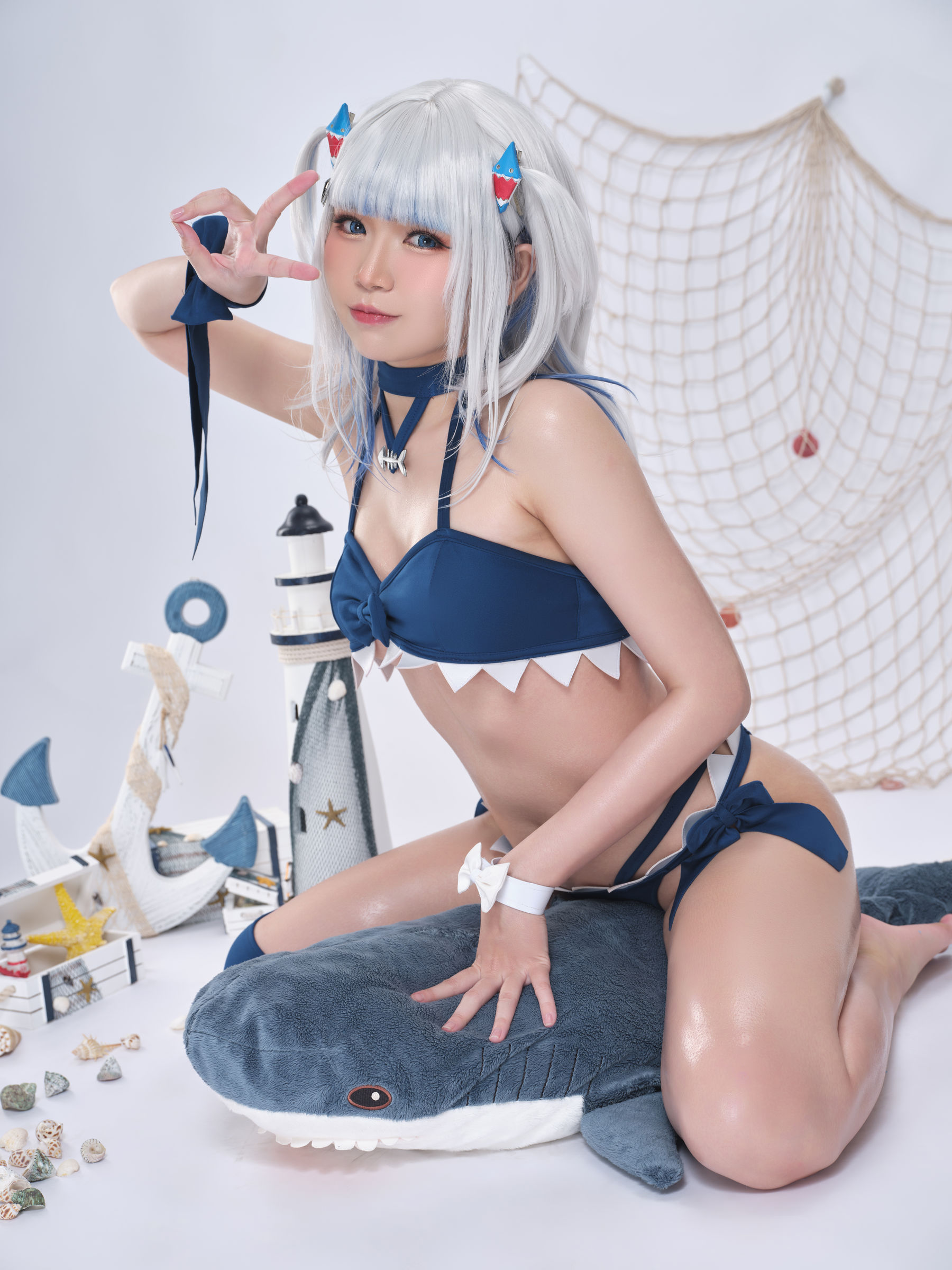 ZinieQ - Hololive Gawr Gura Swimsuit/(20P)