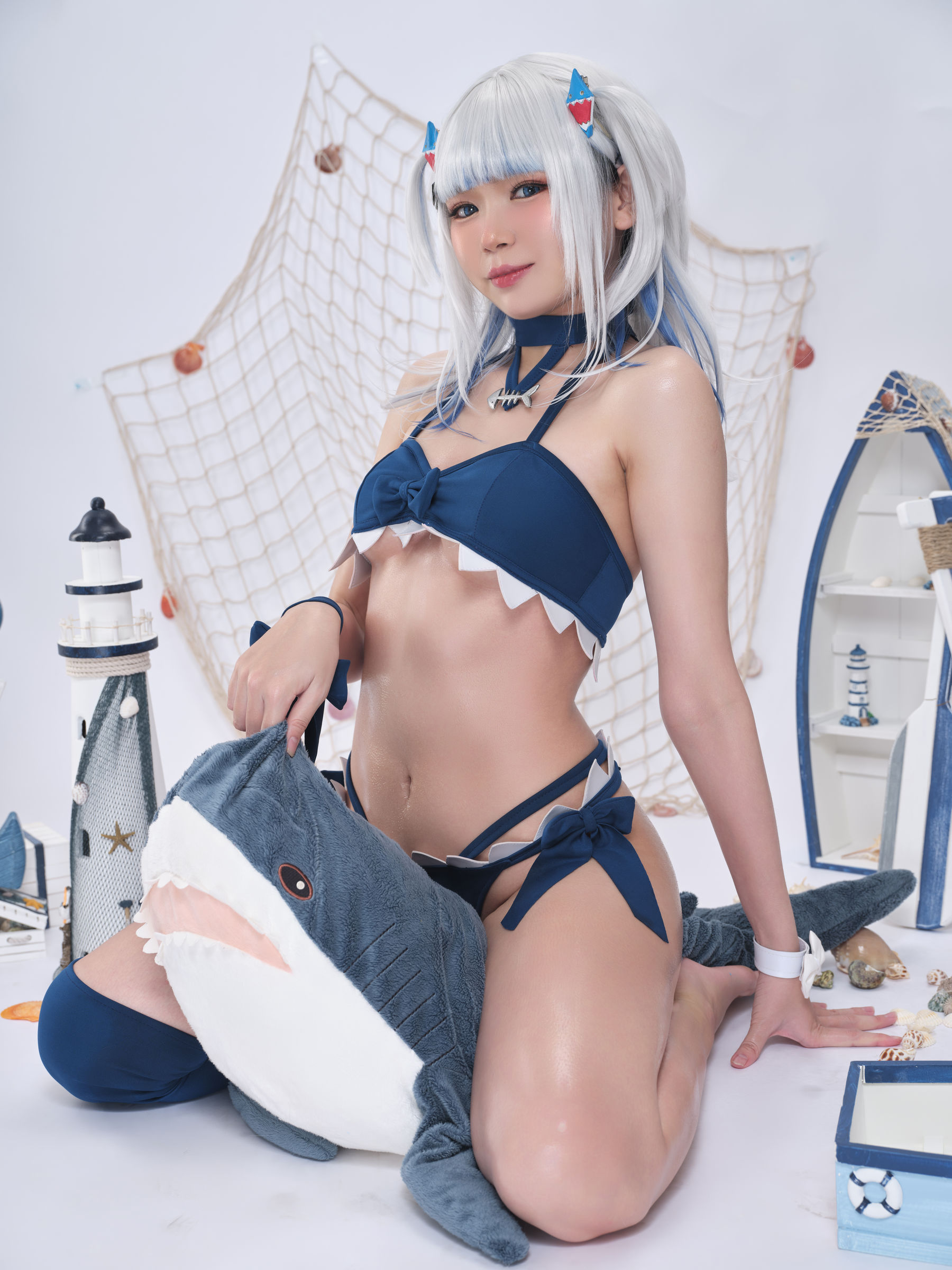 ZinieQ - Hololive Gawr Gura Swimsuit/(20P)