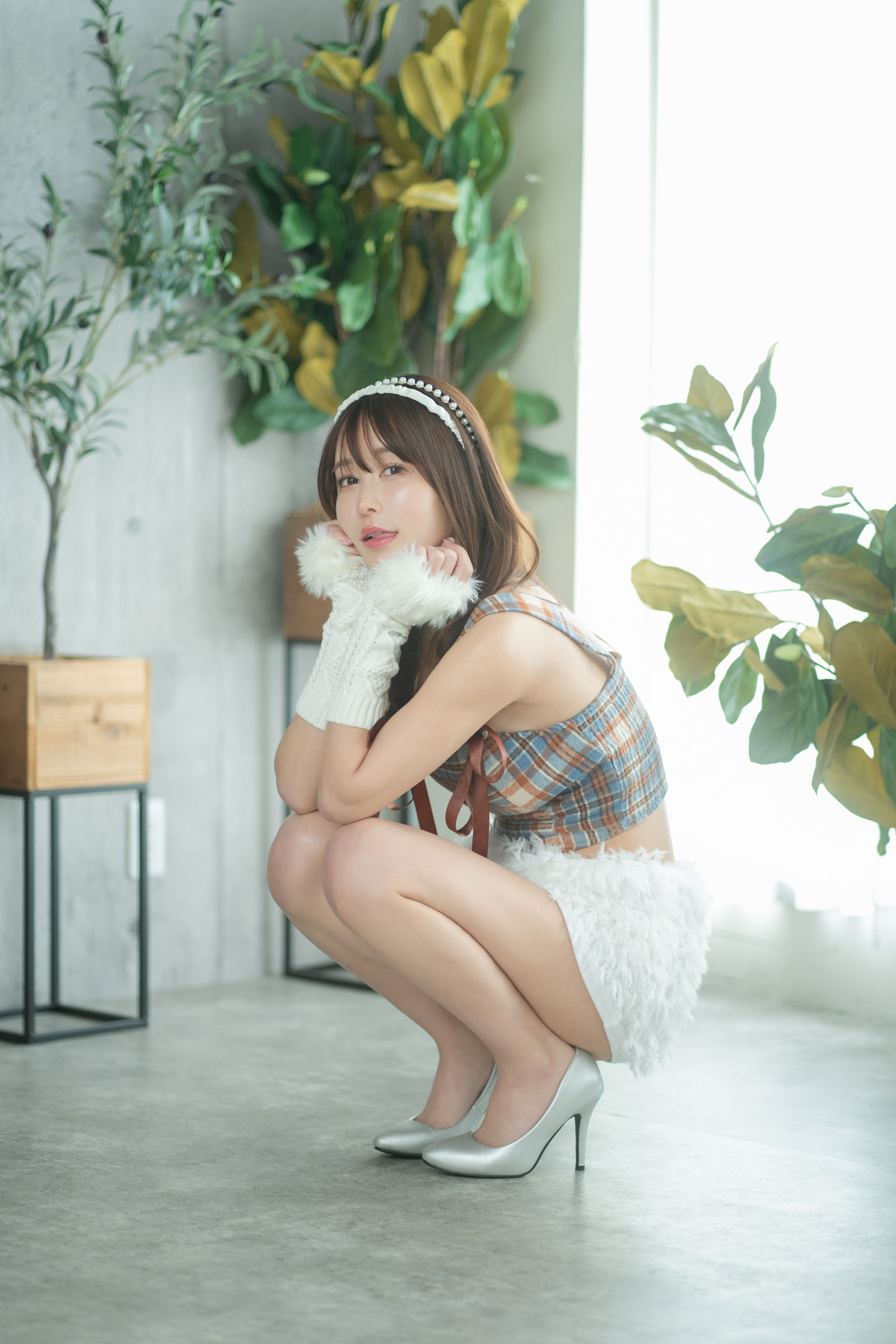 いくみ –  (193iKkyu3) [Fantia] [2024.03.28] Is This Checkered Top Cute/(40P)