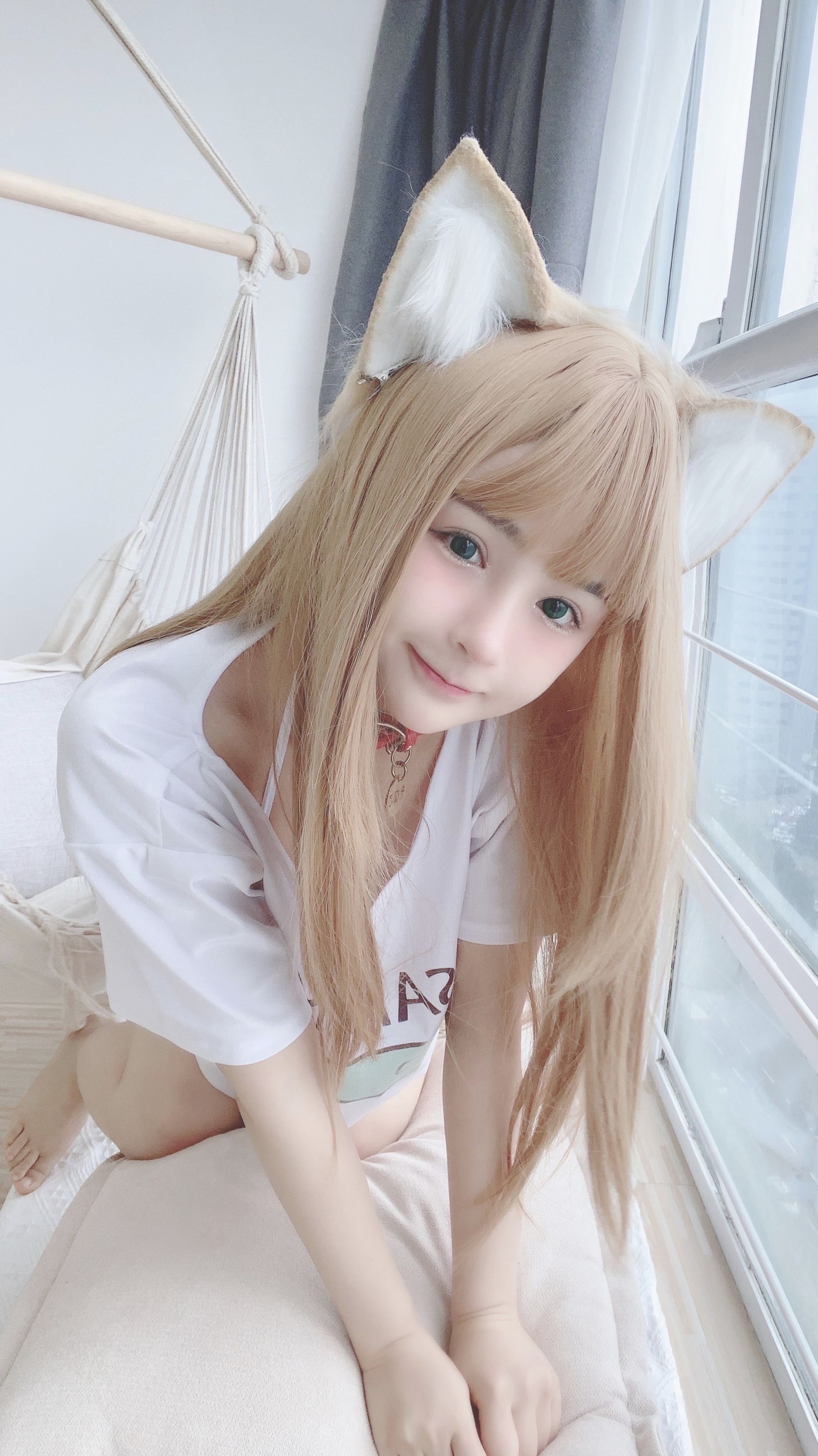 [Cosplay] 桜井宁宁 - 猫娘/(50P)