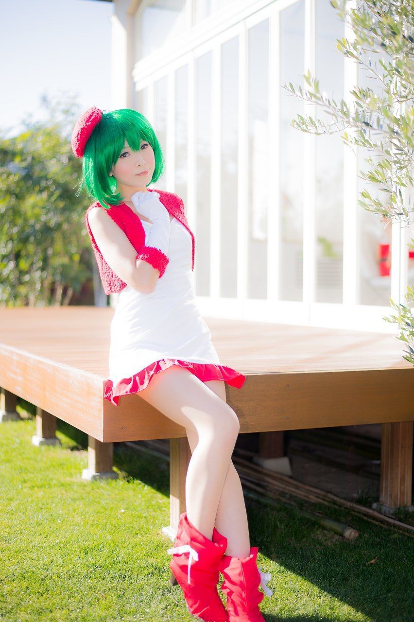 真白ゆき (Mashiro Yuki) コスプレ《Macros》Ranka Lee(Xmas ver.)/(100P)