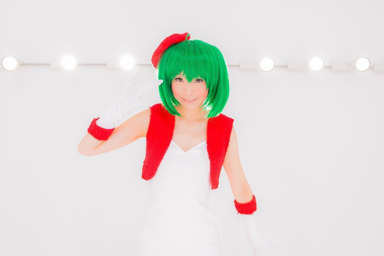 真白ゆき (Mashiro Yuki) コスプレ《Macros》Ranka Lee(Xmas ver.)/(100P)