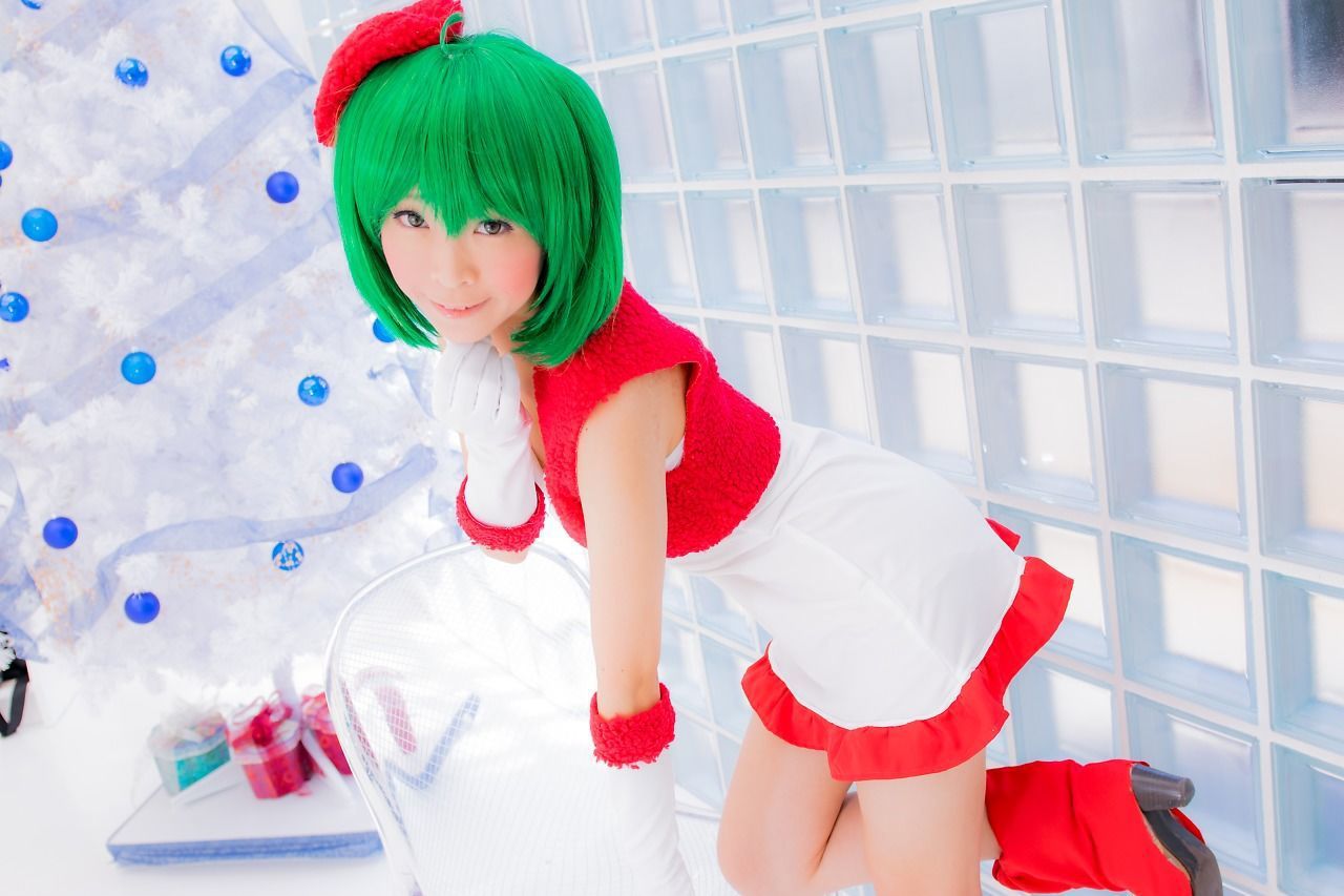 真白ゆき (Mashiro Yuki) コスプレ《Macros》Ranka Lee(Xmas ver.)/(100P)