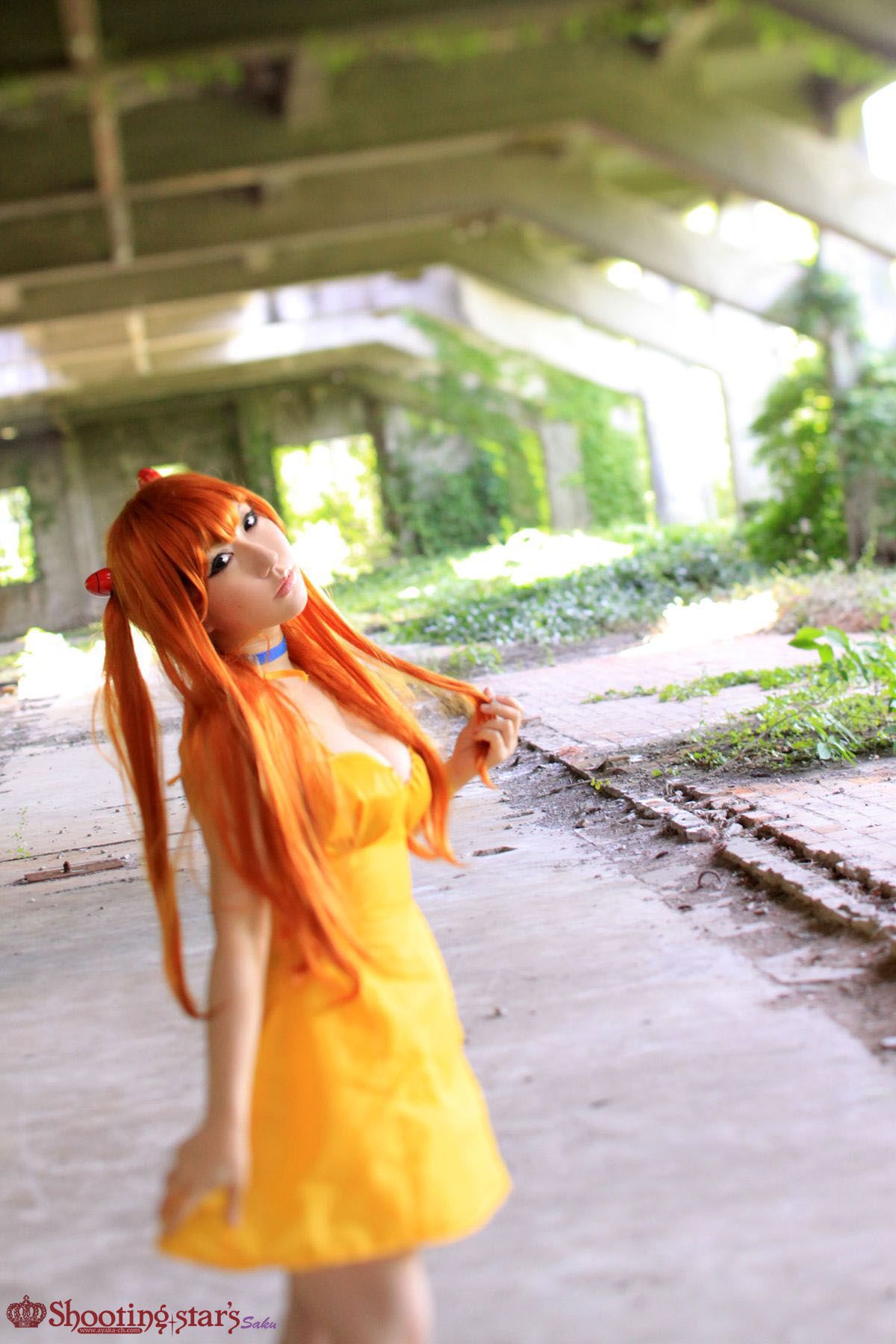 绫香サク (Saku サク Saku Ayaka) 《Shinseiki Evangelion》Souryuu Asuka Langley [Shooting Star s]/(132P)