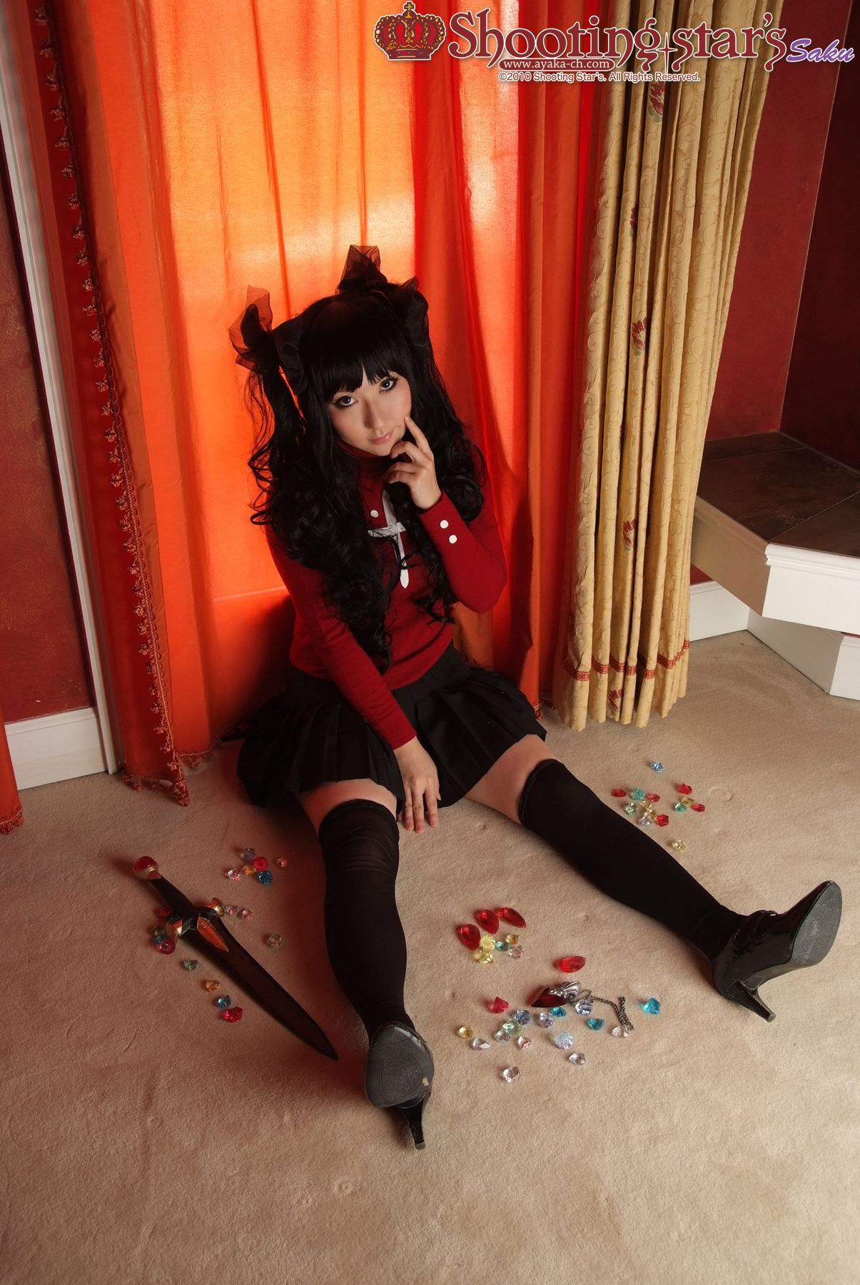 绫香サク 《Fate stay night》Toosaka Rin 遠坂凛 [Shooting Star s]/(100P)