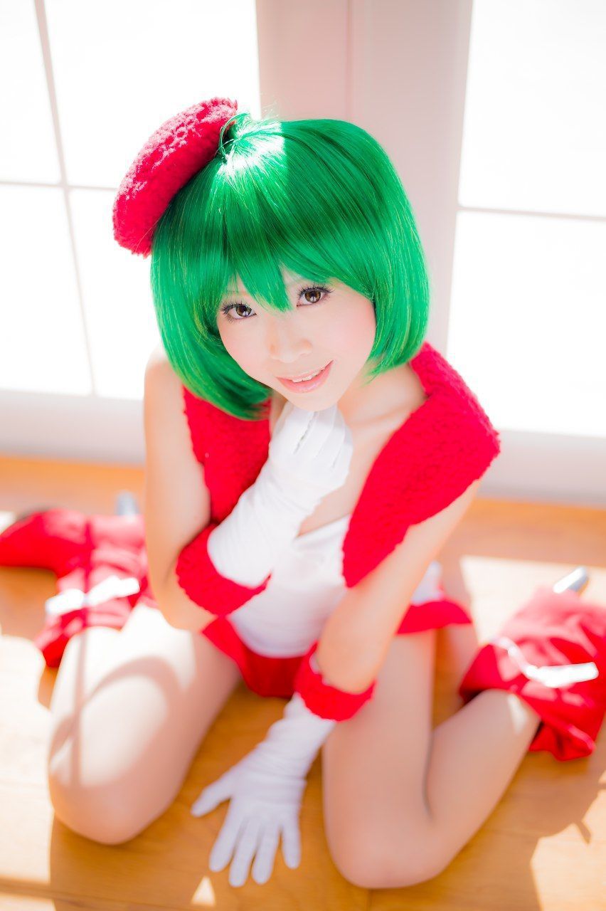 真白ゆき (Mashiro Yuki) コスプレ《Macros》Ranka Lee(Xmas ver.)/(100P)