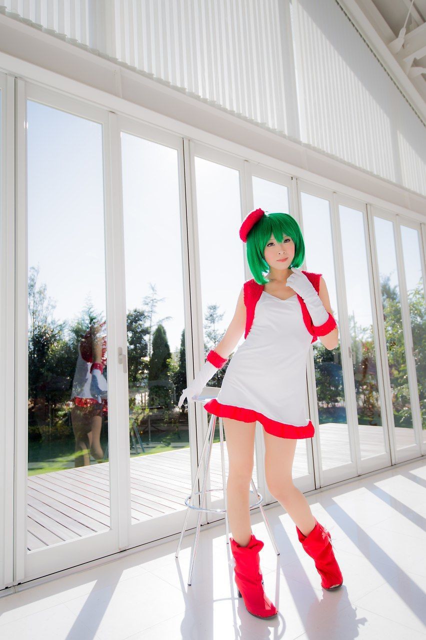 真白ゆき (Mashiro Yuki) コスプレ《Macros》Ranka Lee(Xmas ver.)/(100P)