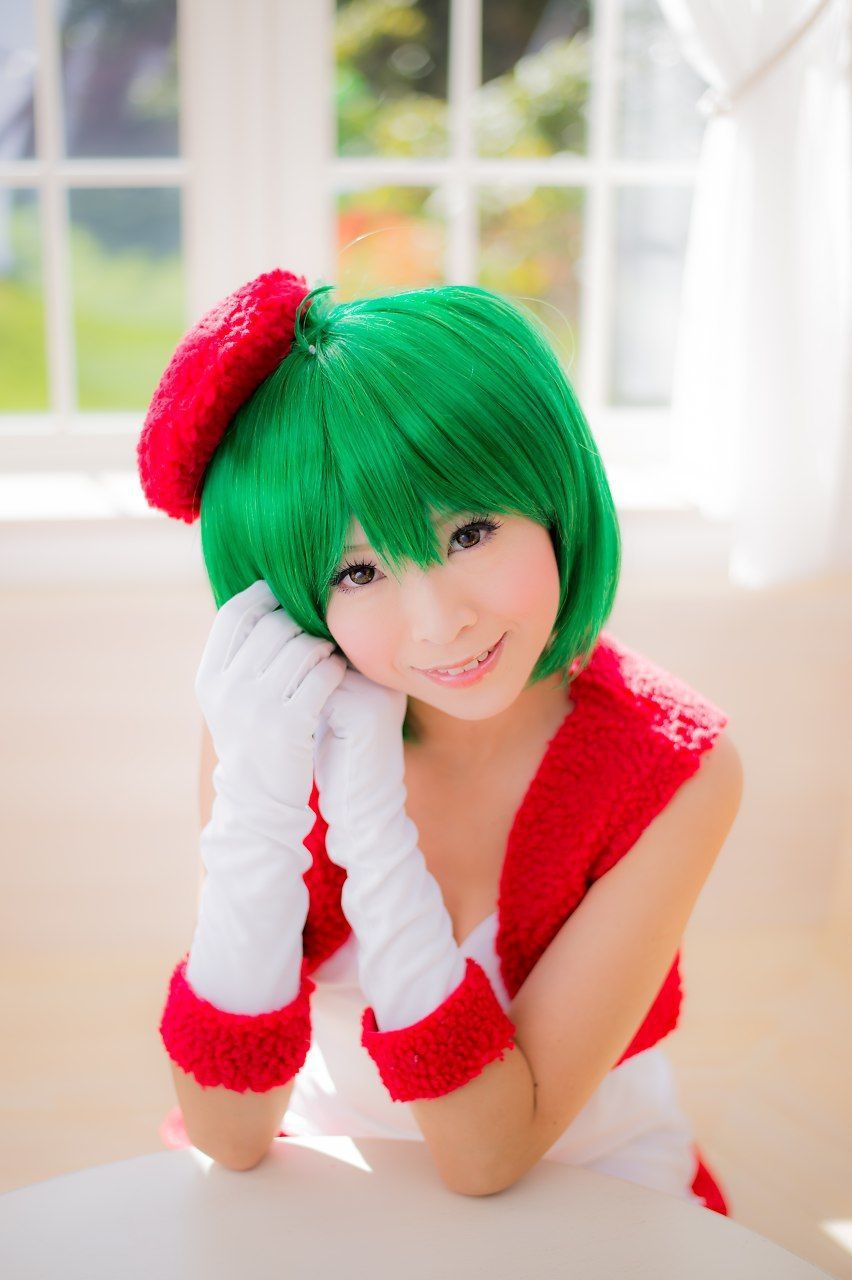 真白ゆき (Mashiro Yuki) コスプレ《Macros》Ranka Lee(Xmas ver.)/(100P)