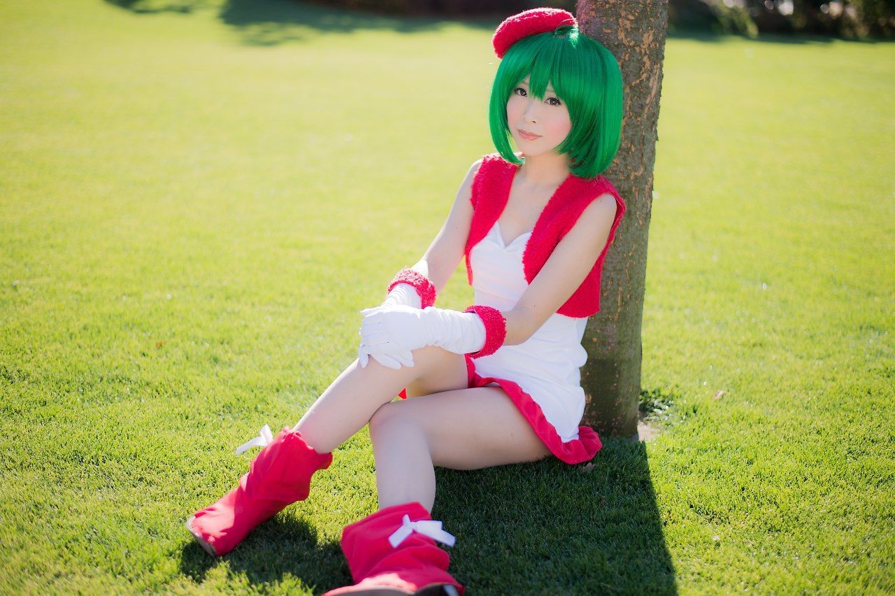 真白ゆき (Mashiro Yuki) コスプレ《Macros》Ranka Lee(Xmas ver.)/(100P)