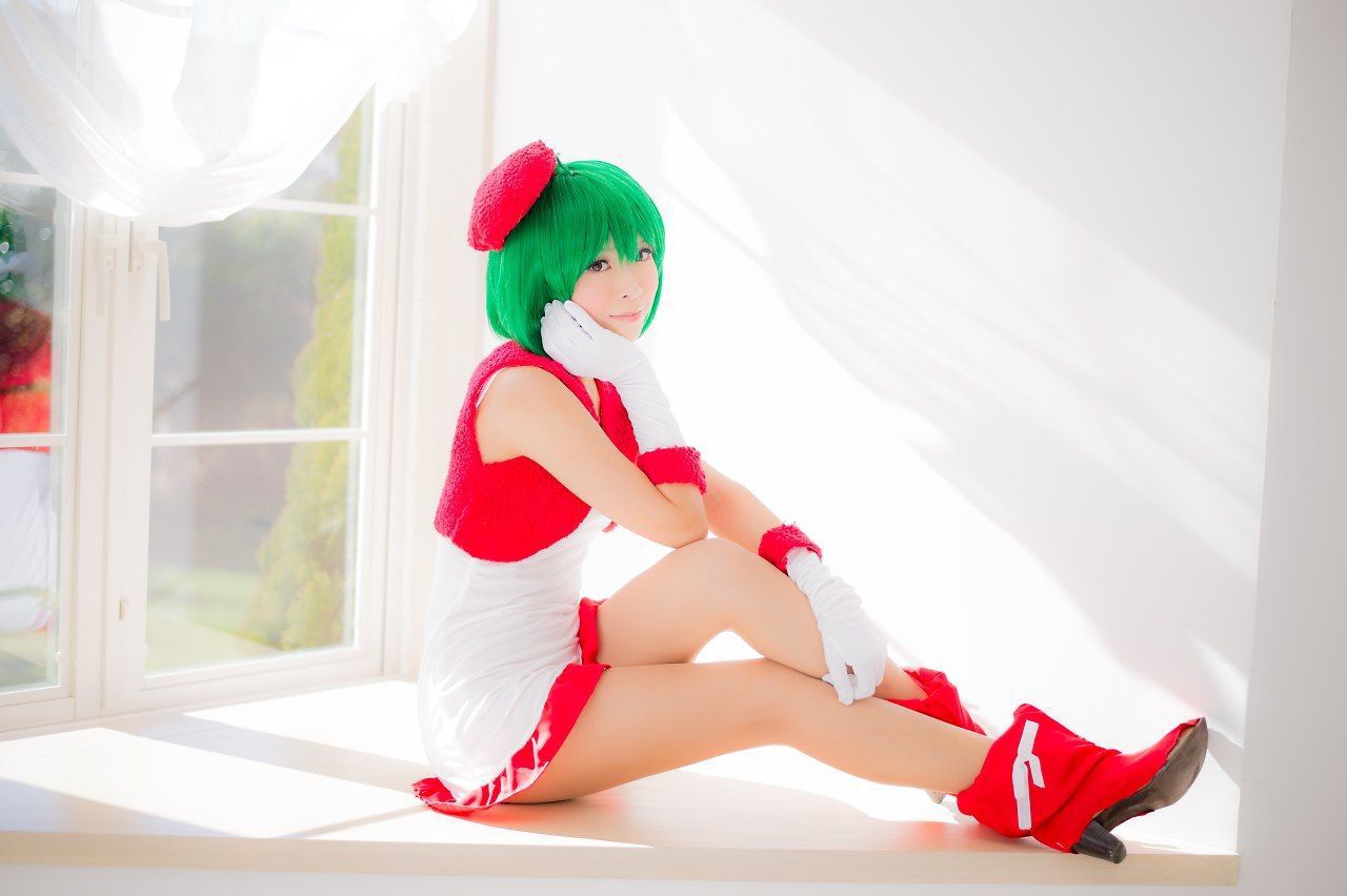 真白ゆき (Mashiro Yuki) コスプレ《Macros》Ranka Lee(Xmas ver.)/(100P)